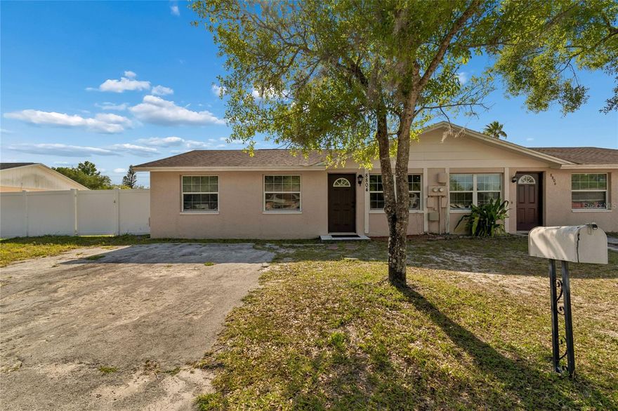 Welcome home to this refreshed 3-bedroom, 2-bathroom property tucked away on a quiet cul-de-sac in the heart of Tampa Bay. ROOF 2018.  Step inside and you’ll immediately notice the high ceilings and bright, open layout that make the home feel both spacious and inviting. The large kitchen is perfect for hosting family gatherings, while each of the three bedrooms offers generous space and natural light. Enjoy added comfort and convenience with an interior laundry room and an enclosed, air-conditioned rear patio—ideal for relaxing evenings or entertaining guests year-round. The fully fenced backyard is a standout feature, offering plenty of space for pets, gatherings, or simply enjoying your own private outdoor retreat. Whether you’re a first-time homebuyer, an investor looking to grow your portfolio and benefit from long-term appreciation, or someone ready to downsize without sacrificing comfort, this property checks all the boxes. Ideally located just 5 minutes from the Veterans Expressway for easy access to Downtown Tampa, 5 minutes to the Upper Tampa Bay Trail, and only 10 minutes from Tampa International Airport, Raymond James Stadium, and Al Lopez Field, with shopping, dining, and everyday conveniences close by. This home truly combines comfort, space, and location—don’t miss your opportunity to make it yours.