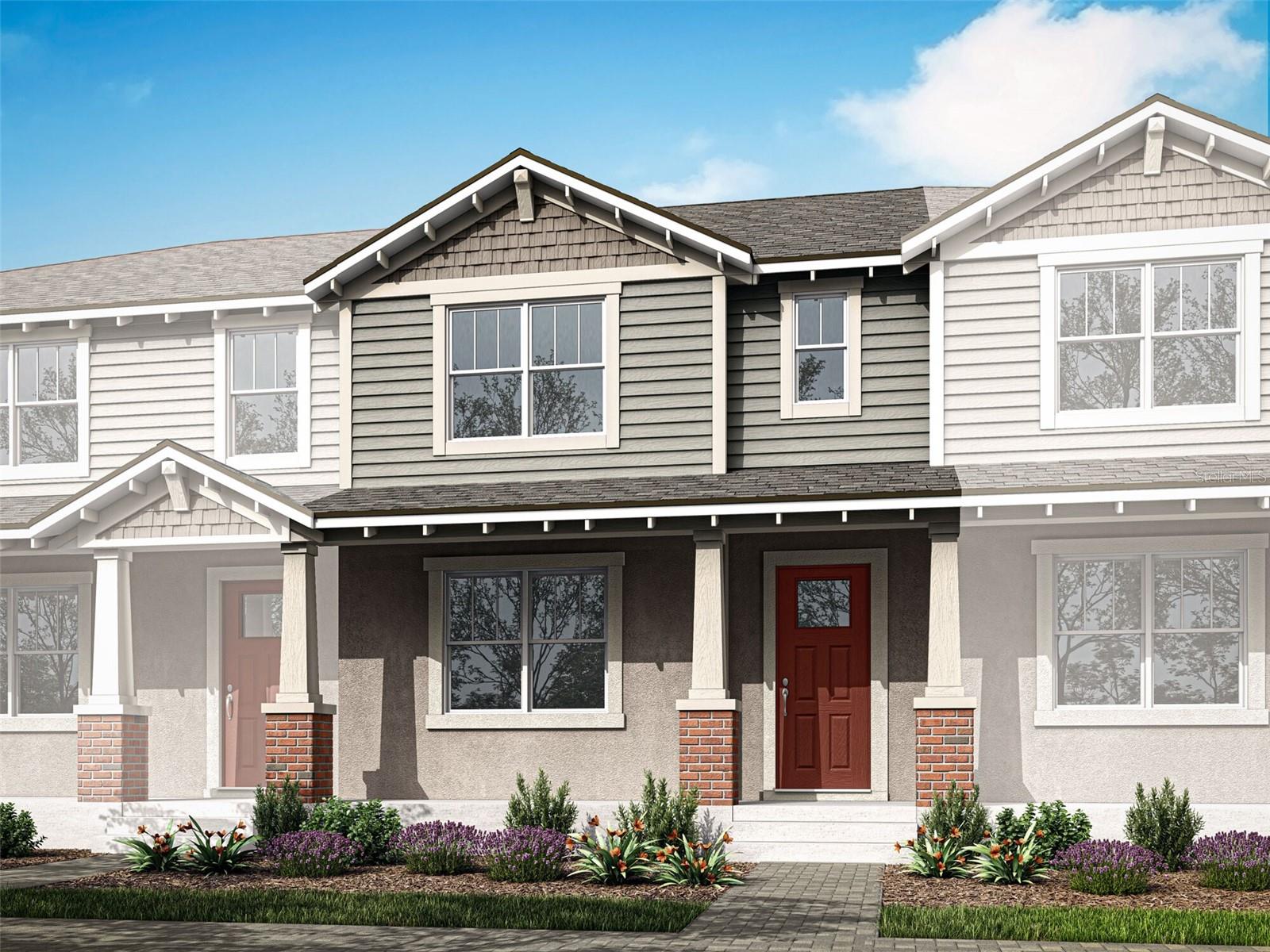 Under Construction. The Catalina is a harmonious blend of style, functionality, and comfort, offering a lifestyle that caters to your every need. As you step inside you are greeted by an open-concept design that seamlessly integrates the gathering room, dining room, and kitchen, creating an inviting space for both everyday living and entertaining. This townhome features 3 bedrooms, providing flexible living options for families, professionals, or those in need of a dedicated home office space. The loft adds an additional dimension, allowing you to customize this versatile area to suit your lifestyle. Nestled in a superb location, this home provides access to an array of scenic trails and paths, making it an ideal community for those seeking an active and vibrant lifestyle. Don't let this opportunity slip through your fingers to own a stunning new construction home. Schedule your tour today and let us help you make your homeownership dreams come true. Visit the Rainwood sales center today!