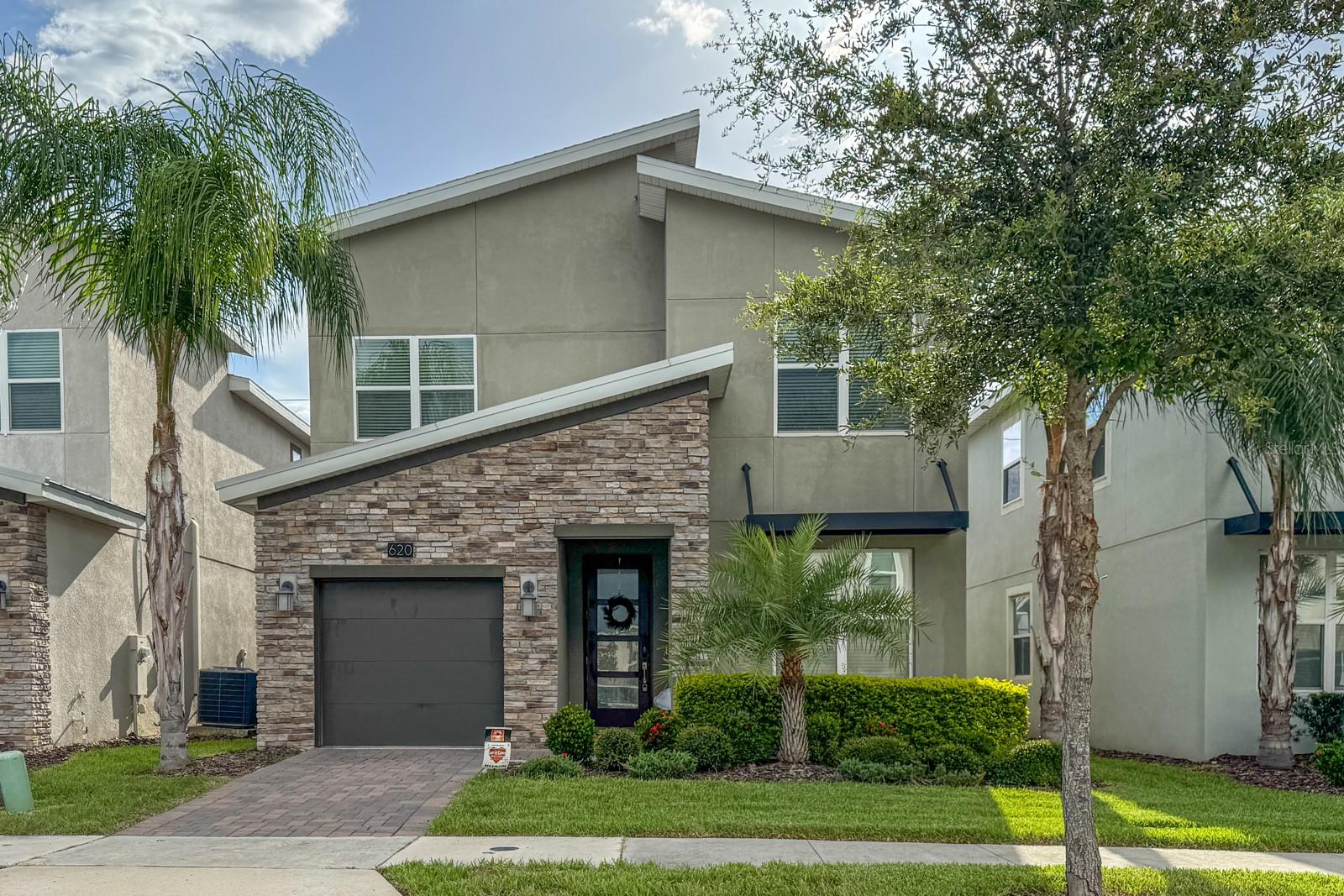 Spacious 5-bedroom, 5-bathroom single family home available for rent in the gated community of Champions Gate! This beautifully designed property can be rented furnished or unfurnished and features a bright and open floorplan with vaulted ceilings that soar to the second floor, filling the combined living room, dining area, and kitchen with natural light. The kitchen offers slate appliances, quartz countertops, and ample cabinet space.
Two guest bedrooms are located on the first floor, including one with an attached bathroom that also serves as a convenient pool bath. Step outside to your private screened-in pool and spa—perfect for relaxing or entertaining.
Upstairs, a versatile loft area leads to the remaining bedrooms. The spacious primary suite includes a bathroom with dual sinks and a walk-in shower, while the other two bedrooms share easy access to an additional guest bath.
Enjoy resort-style living with access to two community clubhouses featuring pools, lazy rivers, restaurants, fitness centers, and more. Conveniently located near theme parks, major highways, shopping, and dining.
Don’t miss this incredible rental opportunity in one of Central Florida’s most sought-after communities! This property is tenant occupied until the end of August.
