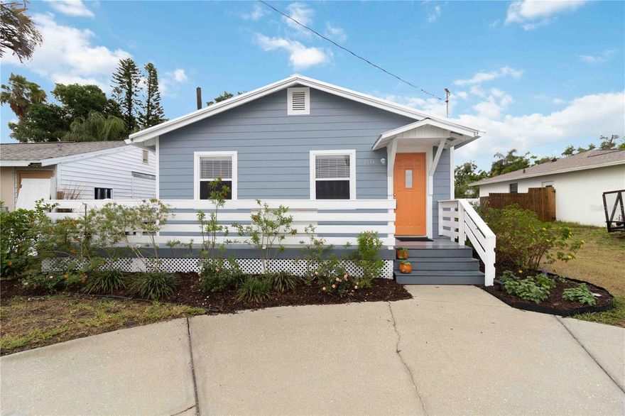 Charming Sarasota home offering both comfortable living and excellent investment potential just minutes from Siesta Key. This three-bedroom, one-bath residence features 780 square feet of efficiently designed space, making it an ideal option for a primary home, seasonal retreat, or income-producing property.

Major updates have already been completed, including a new metal roof, new A/C system, and new water heater—providing peace of mind and reducing future maintenance costs. The home also features durable concrete board siding and low-maintenance composite decking on the front, side, and rear porches, perfect for enjoying outdoor living without the upkeep.

Inside, the kitchen has been previously updated and remains in good condition, offering a functional space that can be enjoyed as-is or enhanced over time to add value.

The property’s inviting backyard includes a dedicated fire pit area and a spacious back porch, creating a relaxing setting for entertaining or unwinding. These outdoor features, combined with the home’s manageable size, make it especially appealing for both owners and tenants.

Ideally located less than three miles from Siesta Key and close to a variety of shopping and dining options, this home benefits from strong demand in a highly desirable area.

Whether you're looking for an affordable place to call home, a seasonal getaway, or a property with solid rental potential, this Sarasota gem offers flexibility, location, and long-term value.