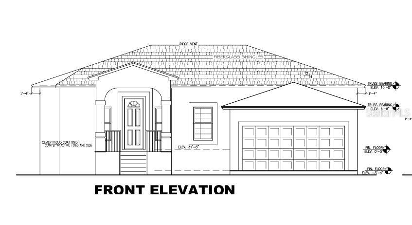 Under Construction. New Construction! Quick pick your paint colors and flooring. Large almost an acre oversized lot, NO HOA OR CDD, amazing location and close to everything. Features include; 10 foot ceilings throughout , 12 foot tray ceiling in living room, Upgraded impact glass, Metal roof, master walk in closet, split floor plan, and the top of the line kitchen includes granite counters and all wood cabinets. Elevated on a stem wall 2 feet above the road and out of flood zones. This should help reduce insurance expenses comparable to older homes. Plenty of room on this large lot for out buildings and your furry friends. Potential for owner financing. More photos to come!