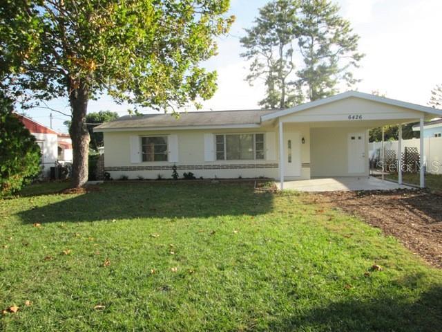 Note: Pictures were taken prior to tenant taking occupancy (2 years ago). Updated pictures will be taken after they vacate but It should be in good shape based on previous inspections. Property is Centrally located off of 66 St. N. Low traffic loop street with one way in and out onto 66th St. N. 2/1 with eat in kitchen, Famil room and carport. Attached utility room w/ washer and dryer hookups. Fenced rear yard w/no neighbors behind. Terrazzo flooring with tile in bathroom and dining room. Rear door from living room to backyard. Double stainless steel sink, handy lazy susan corner base cabinet provides extra storage. Bathroom with attractive wainscotting, tiled tub surround. Walk to 66th St. N and several restaurants/shops and amenities. Property will also be available for rent with occupancy available August 7th unless the property goes under contract prior to it being rented so act fast. No damage reported from the Hurricanes last year.
