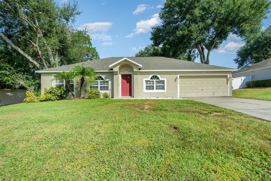 Comfort and quiet come together in this 3/2 pool home in Pine Bluff! Upon arrival, you will notice a nice flat fenced in backyard and nicely
landscaped front. Step inside to a formal dining area and separate living space that can easily be an office, play area, etc. Flow past the archway
walls to the great room and kitchen. Kitchen has granite countertops, kitchen island with its own sink (perfect for prepping delicious meals!) and
Jack and Jill pantry! The great room leads to the in-ground pool complete with pool screen and quiet sitting area. Oversized master suite is
separate from the other bedrooms, giving privacy. Jack and Jill walk in closets lead to the master bath, with garden soaking tub and separate
shower. The other 2 bedrooms and bath flank the other side of the home. Garage has a fully finished workshop for the handyperson in the
house! Seller to offer flooring allowance of up to $2,500 with acceptable offer - make this home your very own!  Close to shopping, restaurants, medical facilities, great schools, and the turnpike, don't miss out on this gem - it won't last!