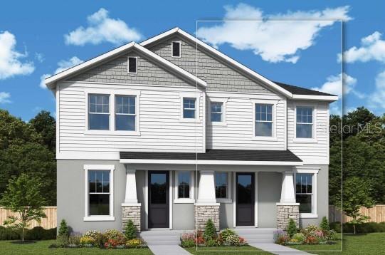 Under Construction. Welcome to The Heights as only David Weekley can do! Brand new City Home in South Tampa with fenced yard and NO HOA. Craftsman style 3-bedroom, 2.5-bath home with Study, located just ½ mile from the vibrant Armature Works and Tampa’s scenic Riverwalk. Nestled in one of the city’s most desirable neighborhoods, this home effortlessly blends timeless design with modern convenience. Step inside to discover a sandy, neutral color palette that creates a warm and inviting atmosphere throughout. The spacious open-concept living area features natural Revwood floors, detailed millwork, and large windows that bathe the space in natural light. No carpet anywhere. The gourmet kitchen boasts quartz countertops, shaker-style cabinetry, and Kitchen Aid appliances including induction cooktop and refrigerator.
Upstairs, you'll find three generously sized bedrooms, including a serene primary suite with a walk-in closet and spa-inspired bathroom. Outside, enjoy a fully fenced yard ideal for pets or play, with access to a detached rear garage that provides privacy and convenience. Whether you're relaxing on the charming front porch or exploring the nearby shops, dining, and entertainment, this home offers the perfect blend of style, location, and lifestyle. Impact glass windows, not in a flood, energy efficient features, all make this home a safe investment. David Weekley has been building for almost 50 yrs, quality you can trust. Call today for your private showing.