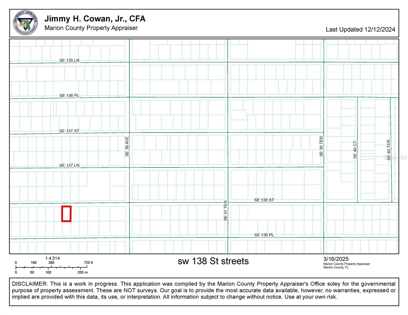 BELLEVIEW HEIGHTS ESTATE - Land