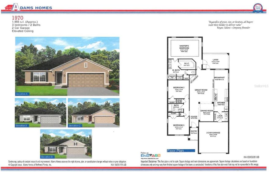 Under Construction. Under Construction. This new home in the gated community of Watercress Cove offers 3 bedrooms, 2 bathrooms, and 1,970 square feet of living space. Designed with an open floor plan, it features high ceilings and a spacious great room. The kitchen is equipped with Quartz countertops, appliances, including a stove, microwave, and dishwasher. Porcelain tile flooring runs throughout the common areas, with cozy carpeting in the bedrooms. Conveniently located within a half-hour of our top Gulf beaches, this home provides easy access to shopping, schools, and more, all with the benefit of low HOA fees