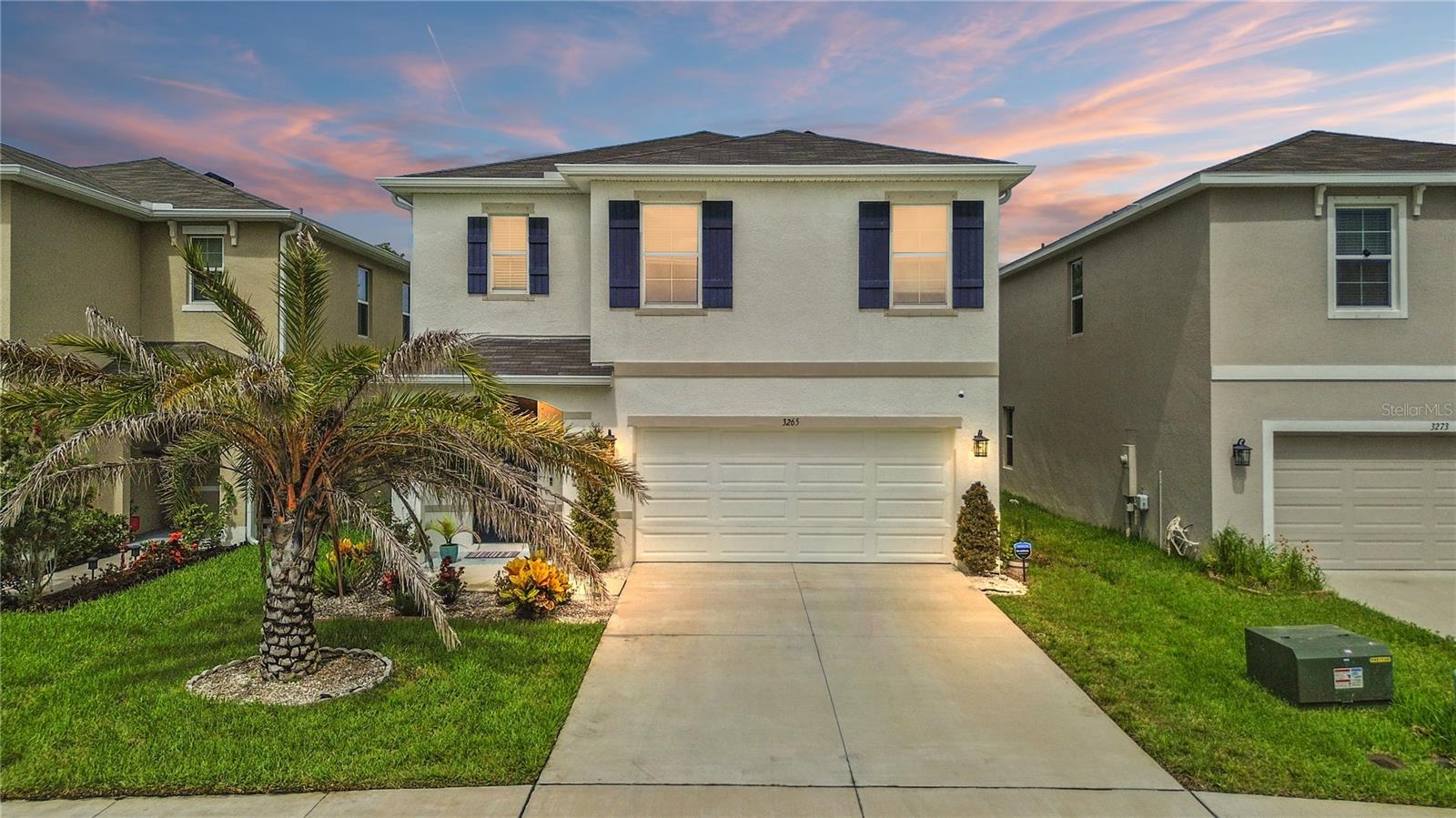 Welcome to 3265 Suncoast Plains Drive, a beautifully upgraded 5-bedroom, 3-bathroom home for rent in the highly sought-after South Branch Preserve community in Odessa, Florida. This spacious and light-filled home features an open-concept layout with a custom living room accent wall, a gourmet kitchen with a fully customized pantry, and abundant storage throughout both floors. One bedroom and a full bathroom are conveniently located on the first floor—perfect for guests or multigenerational living—while the remaining four bedrooms, including the luxurious master suite with custom closets, and two additional full bathrooms are upstairs. The two-car garage features a professionally installed epoxy-coated floor for a clean, polished look. Enjoy tranquil pond views from the backyard and take advantage of lawn maintenance included in the rent for worry-free living. South Branch Preserve offers resort-style amenities, including two pools, a modern fitness center, clubhouse, playground, park, dog park, and basketball court. Ideally located just minutes from Tampa International Airport and Tampa Premium Outlets, this exceptional home offers comfort, style, and unbeatable convenience.