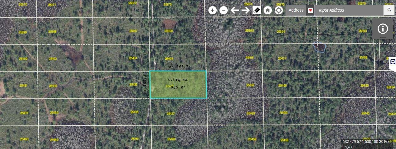Property Description
UNRECORDED PLAT OF ORANGE CO ACRES TRACT 25428 ALSO DESC AS N1/2 OF SW1/4 OF NW1/4 OF SE1/4 OF SW1/4 OF SEC 25 22 32
Vacant Residential.
Note: buyers I emphasize the importance of conducting thorough due diligence to ensure that the property meets your expectations and requirements.