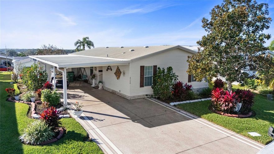 Priced to sell!! Needs a little TLC. Welcome home to the sought-after Grand Horizons 55+ Community, where comfort, convenience, and an active lifestyle come together. This spacious 3-bedroom, 2-bathroom home offers an inviting layout with a large living room perfect for gatherings, a welcoming kitchen and a charming Florida room where you can enjoy your morning coffee or unwind in the evening. 
The covered carport provides plenty of space for your vehicles and golf cart, making it easy to enjoy everything the community has to offer. Ideally located near a well-renowned hospital, shopping, dining and golf courses with Tampa International Airport just 45 minutes away, this home puts you close to everything while still offering a peaceful, relaxed lifestyle. Whether you're looking to stay active, socialize with neighbors, or simply enjoy low-maintenance living, this home is ready for you to start your next chapter.