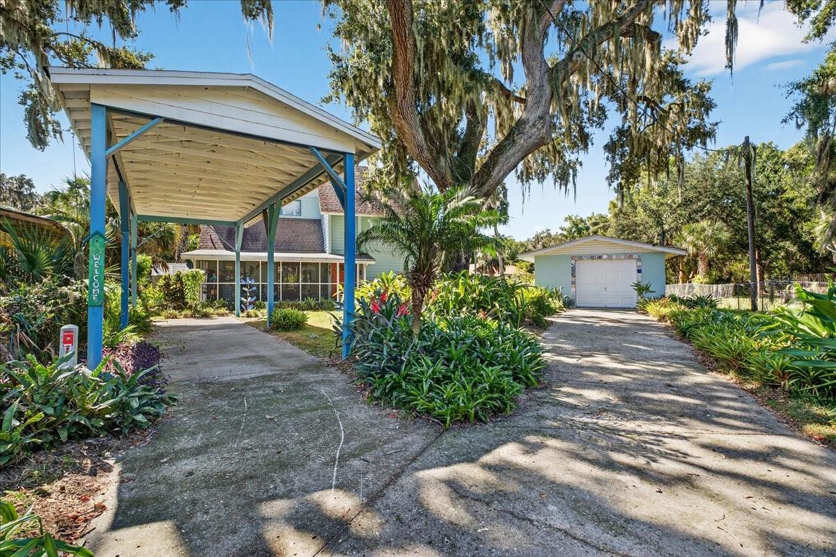 Welcome to Your Peaceful Lakeside Cabin Retreat in Lake Walk In Water, Florida!
Experience true peace and tranquility with this beautifully remodeled three-bedroom, two-bath cabin offering lake access and charming details throughout.
If you love to fish before sunset, this home is perfectly situated on the Tiger Creek Canal, just one home away from Lake Wales, one of the best fishing lakes in Polk County.
The inviting layout features a first-floor master suite, two guest bedrooms upstairs, a covered front patio, and a spacious rear patio overlooking the lake — ideal for relaxing and taking in the serene views.
This property also includes a detached one-car garage and a 36’ x 10’ RV port, which can also serve as an additional carport.
You’ll love the artistic touches and craftsmanship found throughout the home and property, making this a true hidden gem in the heart of Lake Wales.
Don’t miss this opportunity to own your slice of lakeside paradise —
contact your Realtor today to schedule a private tour!