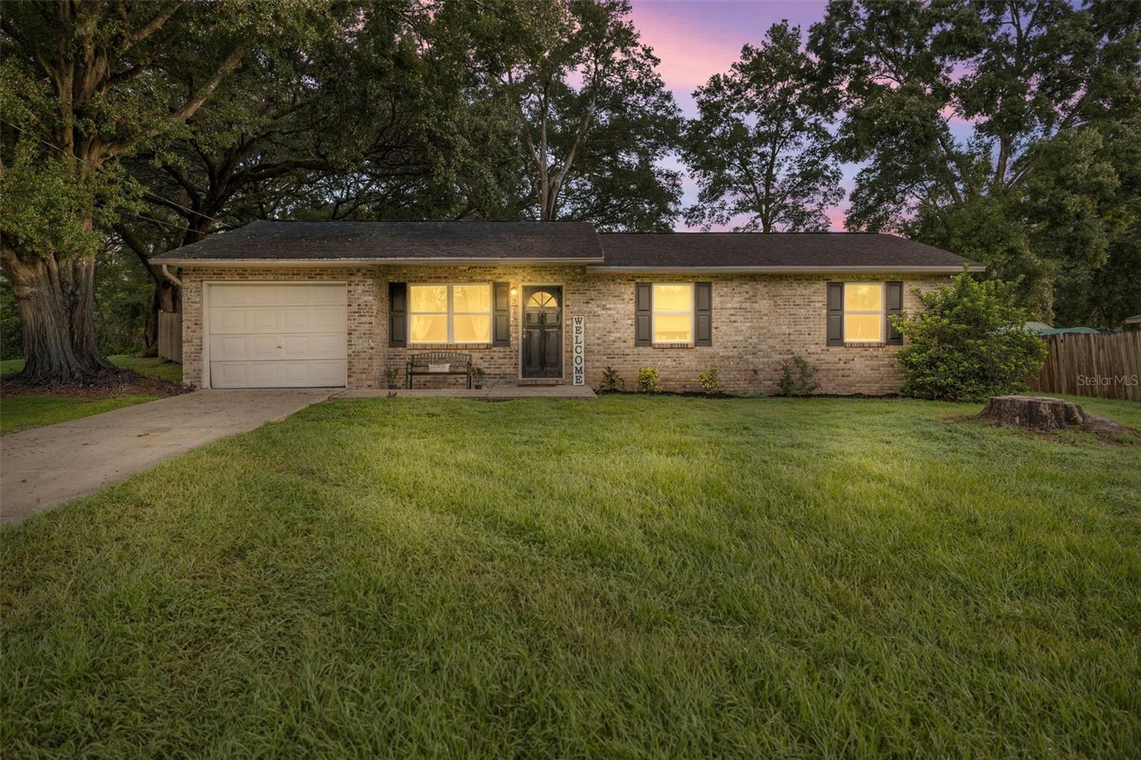 **PERFECT LITTLE RED BRICK HOME IN SE OCALA!!!**
This charming 3BR, 1BA, 1 car garage home is move-in ready and located in the highly sought after South East Ocala area! Whether you're a first-time buyer, looking to downsize, or seeking a great rental property, this home checks all the boxes.
Step inside to find luxury vinyl plank flooring throughout, a beautifully updated kitchen with stone countertops, stainless steel appliances, and a spacious indoor laundry room/walk-in pantry.
The bathroom has been tastefully renovated with a stone-top vanity and a tiled shower/tub combo. Each bedroom features closet organizers for added storage efficiency.
Enjoy the outdoors with a LARGE FULLY PRIVACY FENCED BACKYARD!! perfect for pets, play, or entertaining!!
Roof is 2014 and AC is 2022!
**DON'T MISS YOUR CHANCE SE OCALA IS HIGHLY SOUGHT AFTER, AND THIS ONE IS PRICED TO SELL!!**