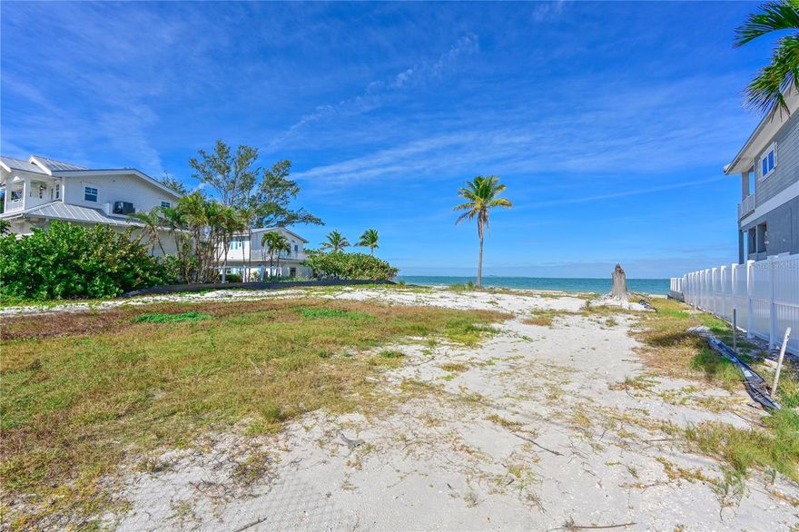 Presenting LOT 24 a rare opportunity to secure a beautiful buildable bayfront lot on the north end of Anna Maria Island, offering sweeping unobstructed water views, Skyway bridge views and an unparalleled coastal lifestyle. Located just moments from the pristine shores of Bean Point, this property provides coveted beach access to one of the island’s most peaceful stretches of sand. This exceptional lot is ready for your dream home, and the seller is offering a custom build-to-convey option, allowing you to enjoy a seamless design-and-build experience. Create a luxury coastal retreat tailored to your style—whether modern, elevated coastal, or classic island architecture. Perfectly positioned near the beach, shops, dining, and the island’s natural beauty, this property is ideal for a full-time residence, vacation home, or high-end investment with the property zoned for nightly rentals. You do also have the option to purchase both lots 24 and 25.