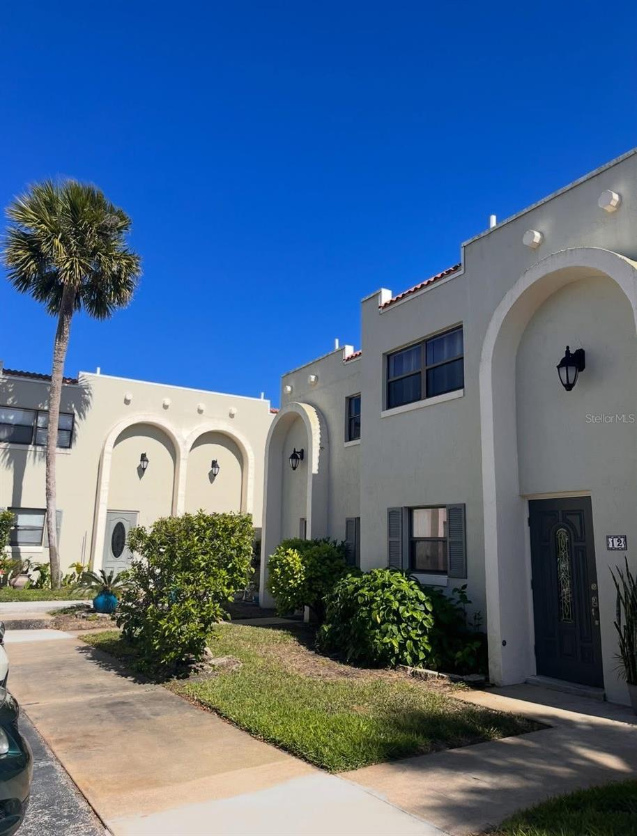 PERFECT LOCATION!! Beachside in Ormond Beach -- This rental unit is walkable to Publix, nearby cafes and shops and centrally located in between the intracoastal and beach. This townhouse style condo features freshly painted walls throughout and has a brand new paved fenced-in backyard.
The Kitchen includes custom butcher block counter top as well as granite and wood paneled ceilings giving this unit a unique beachside charm.
Upstairs, are two large bedrooms with ample closet space and spacious full bath.
The Seton Court condo community is tucked away from busy main road of Granada, and conveniently just steps away to everything you need. Don't wait on calling this beachside oasis home!
This is a one-year minimum lease, must pass background check and meet income requirements. No smoking allowed, 1 Small Dog 20 lbs. or less.