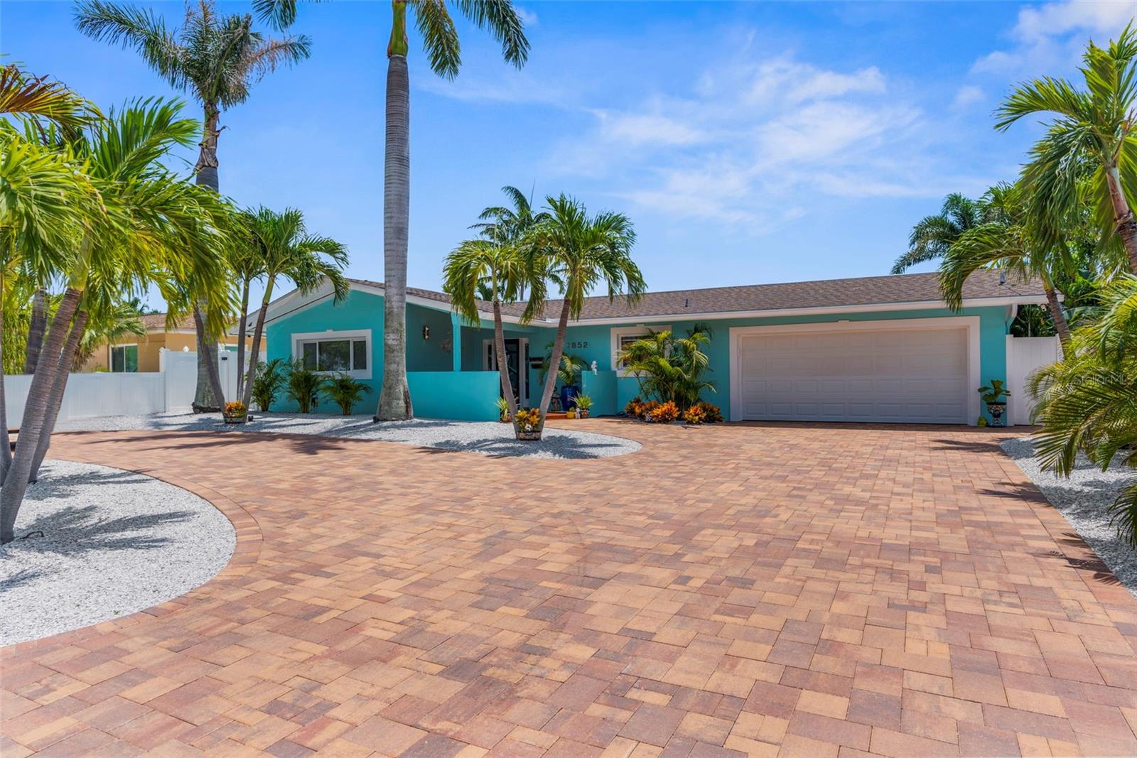 Welcome to this three bedroom two bathroom, waterfront pool home that is completely renovated quite obviously sparing no expense, with all top of the line finishes that anyone can be proud to call their home! An absolute BOATERS PARADISE! New 42ft dock with 2 boat lifts (13k lift and 10k lift), fish cleaning station, lights and YES DEEP ENOUGH FOR SAILBOATS! Enjoy the best of Florida Living in your glistening, brand new pool too! Newer seawall, roof 2010 and flat roof 2020. Brand new AC, water heater, appliances, interior and exterior paint, windows, entire kitchen, both bathrooms and huge paver driveway! And wait til you see this garage floor ! There?s truly more than words can even describe so schedule your showing today!