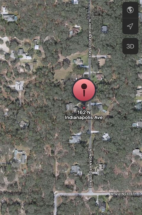 162 N INDIANAPOLIS AVENUE HERNANDO FL 34442