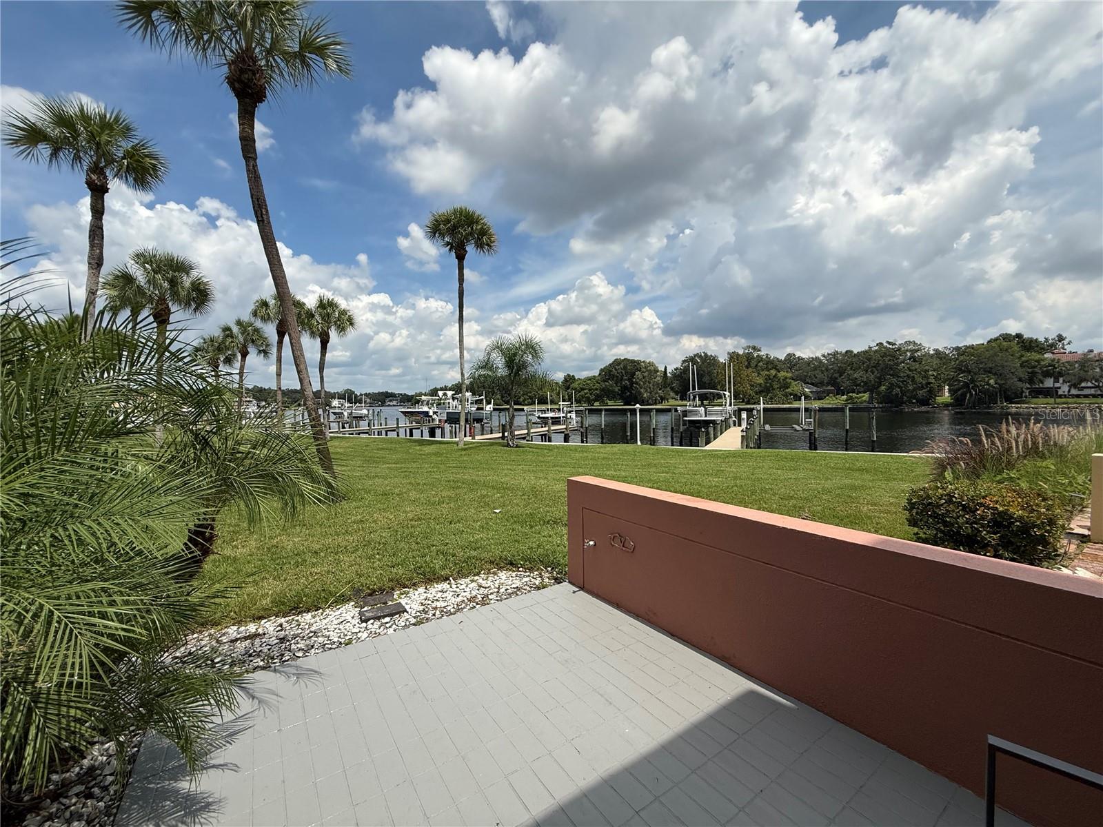 Beautifully renovated one bedroom, one bath unit in a gated community directly facing the river and boat docks. Large updated kitchen and living area along with one large one bedroom with beautifully updated bathroom. The back patio offers reviews of the river, boat, docs, and short, walking distance to the pool and other amenities of this wonderful community located in the heart of Tampa. Minutes to armature Works, Midtown, Raymond James Stadium and the airport. Tenant Responsible for utilities is not included association fees