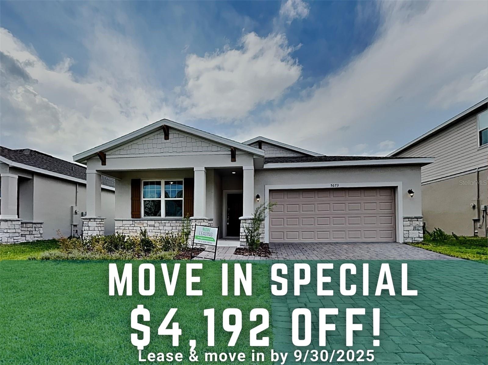 Lease and move-in by 9/30 and receive $4,192 Off first full month!
That's $4,192 in SAVINGS!!
Base Rent $2,096 plus $29 RBP, totals $2,125
5673 Camilla St is the perfect Home!
This new home features:
-Spacious open-concept layout perfect for entertaining
-Attached two-car garage for your vehicles
-Modern finishes and appliances throughout
-Lots of natural light and storage space
And the best part? If you apply and move in by September 30th, you'll get a Month & 1/2 of rent waived! That's over $3,000 in savings!
This is an incredible opportunity to score a beautiful new home at a discounted rate. Spaces are limited, so I encourage you to check it out as soon as possible and apply today!
To schedule a tour or apply today, click here: www.bridgehomes.com
Don't miss out on this amazing deal. I look forward to helping you find your dream home at 5673 Camilla St.
Located near top-rated schools, shopping, dining, and major highways, this home offers the perfect blend of comfort, convenience, and community.
All Bridge Homes residents are automatically enrolled in our Resident Benefits Package (RBP), to ensure the best leasing experience.
At Bridge Homes, our advertised rental rate includes all mandatory recurring fees to ensure full transparency and a seamless leasing experience. This means no surprises, just top-tier service for our residents. One included benefit is our Resident Benefits Package (RBP), which provides valuable services like utility concierge, air filter delivery, credit building, and resident rewards. Additional details are available upon request. This property allows self-guided viewing without an appointment. Contact us for details.
Visit www.bridgehomes.com to view additional details on this exclusive package, schedule your showing, and apply TODAY!