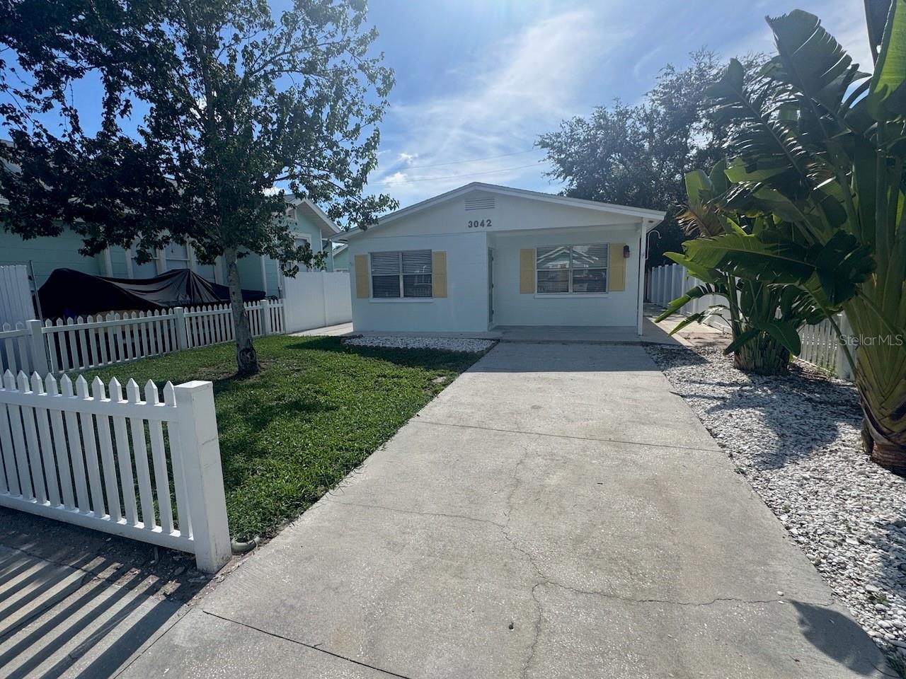 This beautiful 3 bedroom, 1 bath home has been repainted and updated. It is located near 30th Av. N. & 9th St. N close to downtown St.Petersburg. The home features laminate & tile floors through out with a roomy kitchen and inside laundry room Small pets are allowed with owners approval and a $500 nonrefundable pet deposit. The monthly rent is $2600 a month with a $2600 refundable security deposit and $2600 last month. A $50 per adult application fee is required.LAWN CARE INCLUDED
