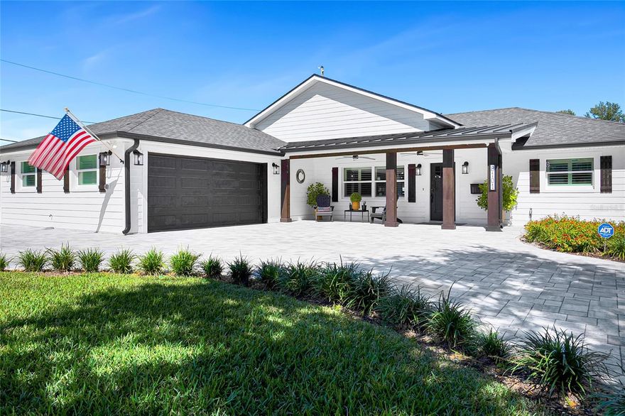 This isn’t a remodel — it’s a complete rebirth. Thoughtfully reconstructed from the block walls up, this home is better than new construction, blending modern design, energy efficiency, and superior craftsmanship. Every detail reflects the owner’s commitment to quality, making this a rare opportunity for the discerning buyer.

Step inside to soaring 11’ ceilings (14’ in the family room), solid-core doors, plantation shutters, and a flowing open-concept design. The chef’s kitchen is a showpiece with dual refrigerators, professional-grade appliances, a massive 10’ x 5’ island wrapped in Michael Angelo leather-style granite, and a 7’ x 5’ walk-in pantry.

The primary suite is a true retreat with a soaking tub, dual vanities, a walk-in shower, and a custom California Closet system. Additional flex spaces, including an oversized exercise/bonus room with loft storage, provide endless possibilities for your lifestyle.

Outside, your private resort awaits: a resurfaced pool and spa, outdoor kitchen with natural gas grill, fire pit, hot tub under a pergola, and a full pool bath with exterior access. Professionally designed $40,000 landscaping, an electric retractable canopy, and a circular paver driveway complete the picture.

Behind the beauty is confidence in construction: new trusses, framing, roof, dual 200-amp electrical panels, plumbing, natural gas piping, foam insulation, dual-zone AC, impact-rated windows and doors, seamless gutters with underground drainage, and a full security system.

The Bottom Line: This home is a masterpiece of modern living—where luxury, efficiency, and craftsmanship converge. If you value detail and desire a property that’s truly one of a kind, 8101 38th Ave N is the one you’ve been waiting for.