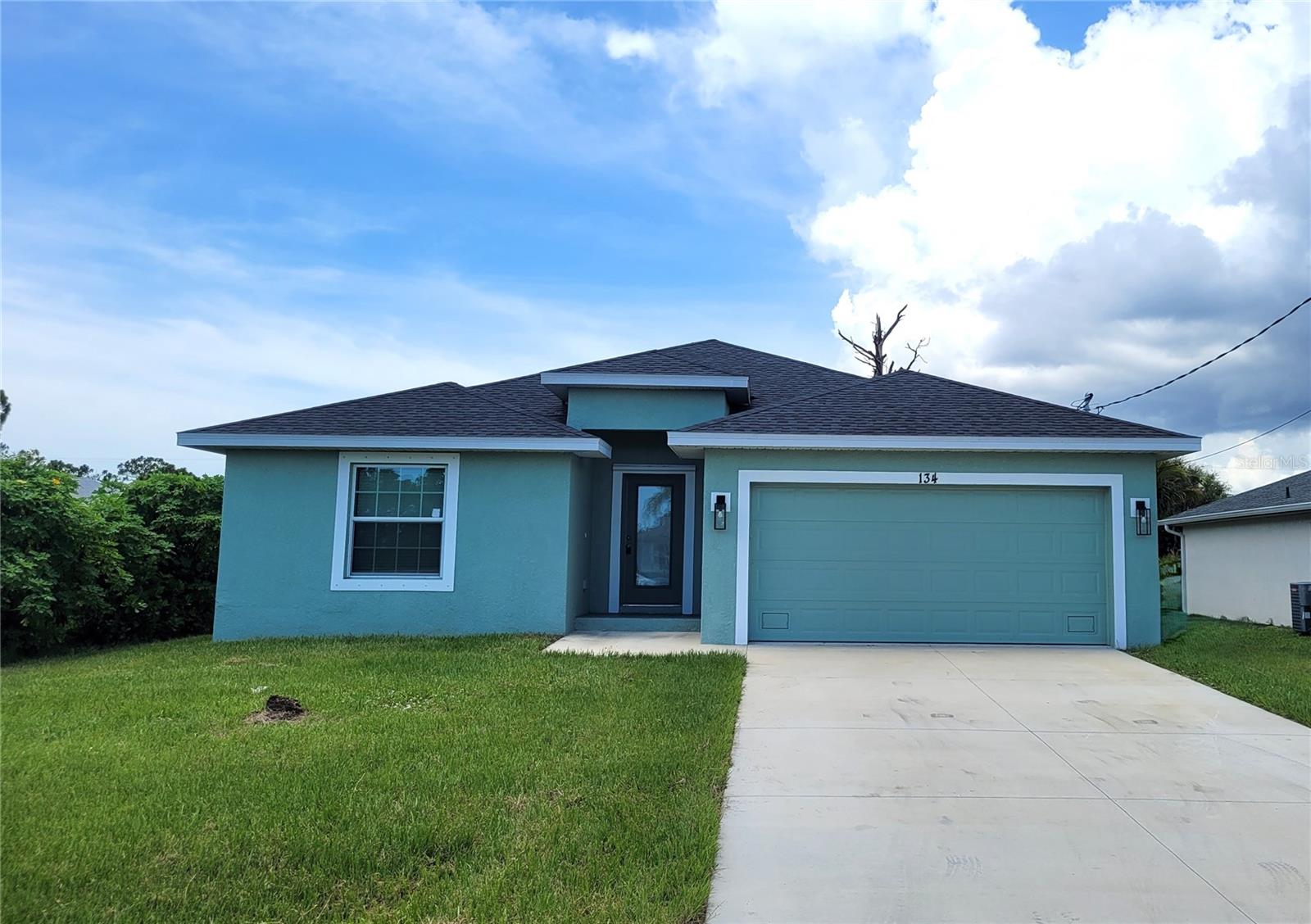 This charming 3-bedroom, 2-bathroom house offers 1607 square feet of comfortable living space and is NOT IN A FLOOD ZONE! Property boasts a fantastic location close to beaches, golf courses and restaurants. Situated in a deed-restricted neighborhood, ensuring a peaceful and well-maintained community and features hurricane shutters for added security. The open floor plan creates a spacious and inviting atmosphere, perfect for entertaining. Enjoy relaxing evenings on the screened lanai. This home is ideally located in Rotonda Heights and is situated on a cul-de-sac street. Plenty of room to add a pool! Don't miss out on this wonderful opportunity!