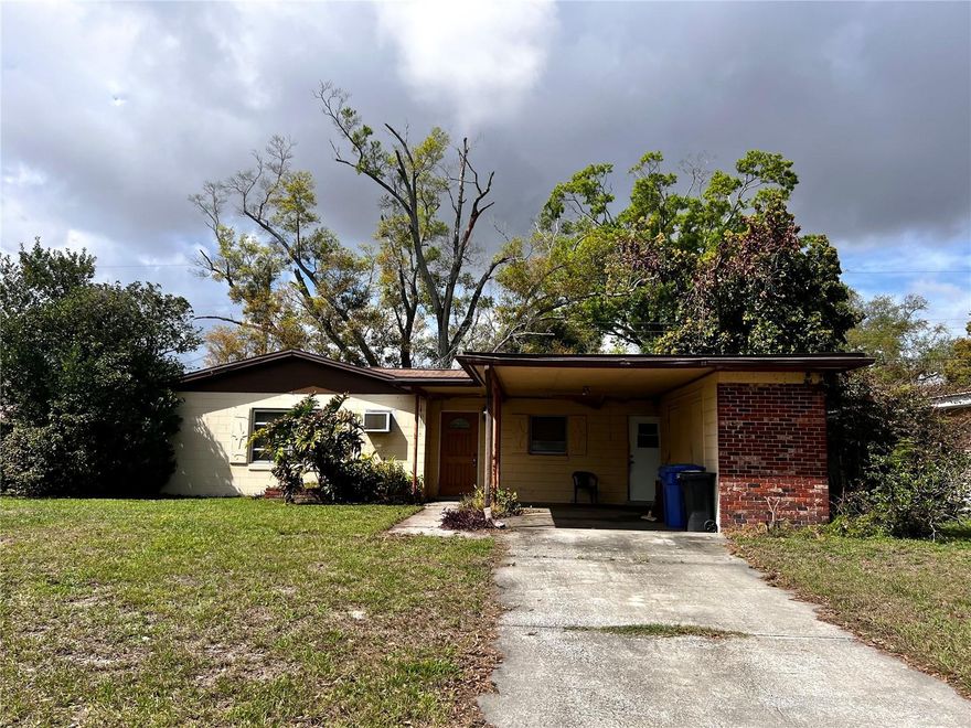 This home offers a solid opportunity for those ready to take on a full renovation.  Whether you are an investor or buyers ready for a renovation project, this home is a must see!  This solid brick home needs extensive work and is priced accordingly, so bring your vision and be ready to get to work, making it into your new Florida abode! Already have a Florida home?  Then this would be the perfectly fix & flip investment.  Similar style homes in the area have been renovated and sold for considerable profits.  If you are looking for an income producing project, this could also be a great investment for you.  There are no HOAs and no CDD to contend with in this Grove Park Estates Community.  Nestled in the well-established neighborhood of Egypt Lakes, this home also offers easy access to major roads, shopping, and employment centers.  The Egypt Lakes area is known for its mix of classic Florida homes, long-term residents, and ongoing reinvestment.  Come see this home, make an offer, and become part of the growth!