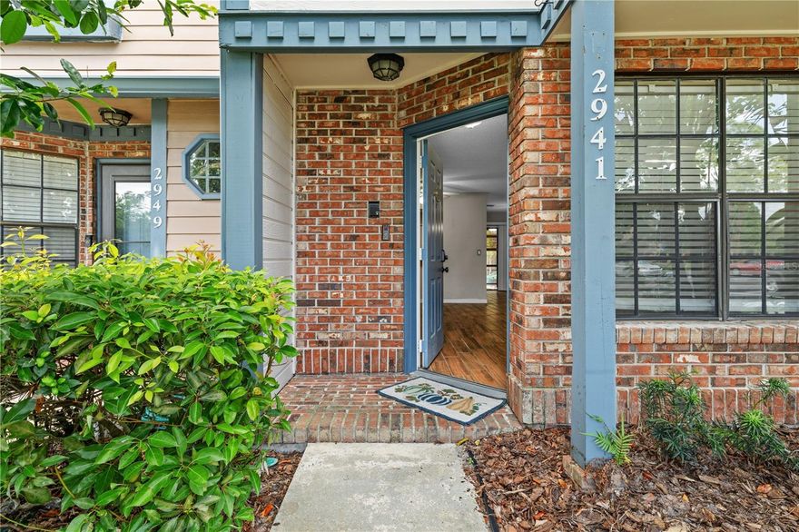 Nestled in the beautifully landscaped Summerhill community, this three-bedroom, two-and-a-half-bath home blends modern comfort with convenience. The first floor boasts an open layout with stunning ceramic floors in the main living are and a modern kitchen featuring shaker-style cabinetry, granite countertops, a center island, stainless steel appliances, and an in-kitchen washer and dryer. Upstairs, you’ll find three spacious bedrooms and two full baths, including a large walk-in shower. Relax in the screened lanai overlooking a maintenance-free backyard. With a low-maintenance HOA, this home is conveniently located near Red Bug Lake Road and 436, major highways, shopping, dining, and top-rated schools—an ideal place to call home.
