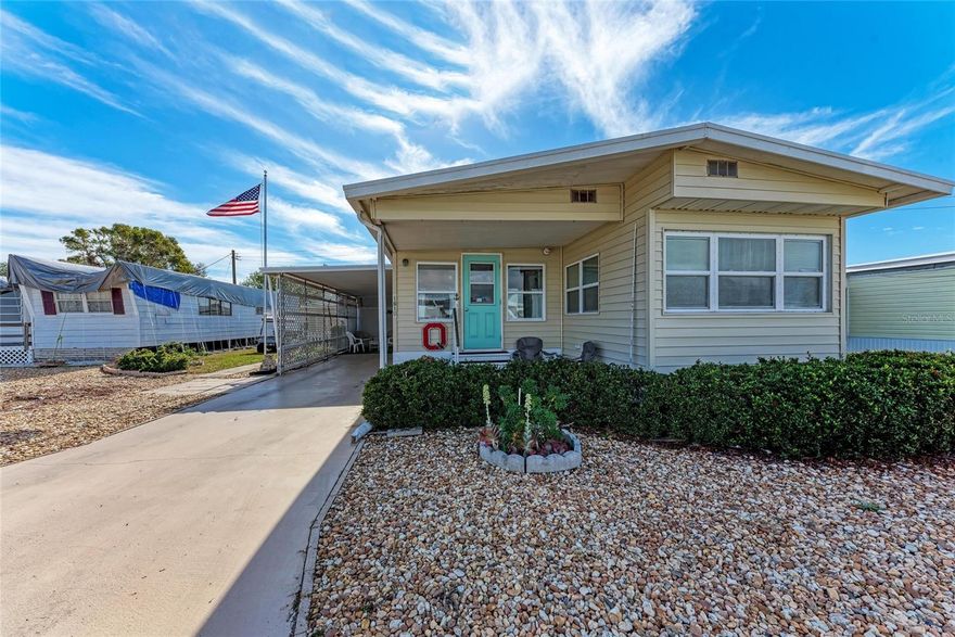 Charming Oasis in the Heart of Trailer Estates Discover your dream escape in this meticulously maintained 2-bedroom, 2-bath mobile home nestled in the highly sought-after community of Trailer Estates. Set on an extra-large lot, this gem offers ample storage solutions for your outdoor gear, hobby supplies, or personal treasures. Step outside and immerse yourself in a vibrant lifestyle! Enjoy lazy afternoons by the community pool, invigorating workouts in the fitness center, or unleash your creativity in the woodworking shop. Not to mention, the convenience of a post office right at your doorstep! Just a stone's throw away, sandy beaches beckon you for sun-soaked adventures, while boat enthusiasts will relish the easy access to docks and a boat ramp. Whether you’re looking to unwind or embark on daily adventures, this community fosters a friendly vibe that instantly feels like home. Don’t miss out on the chance to be part of this bustling yet serene slice of paradise. Schedule your viewing today! Golf Cart Included with sale.