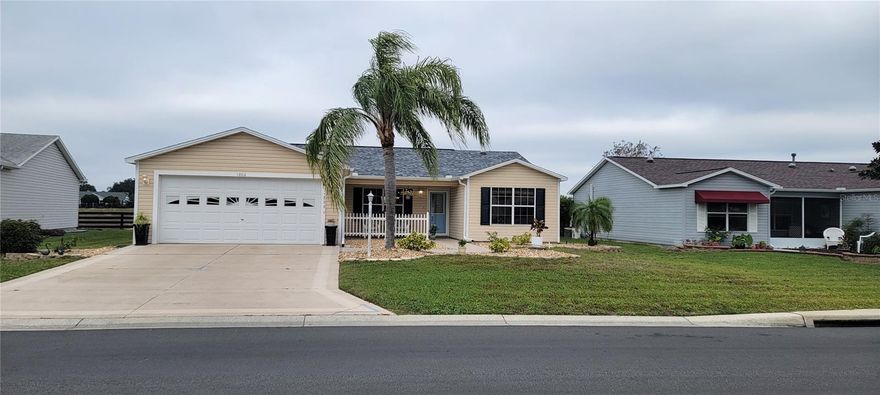 Welcome to 1302 Carvello Dr in The Villages, Florida, a well-appointed residence offering comfort, functionality, and a desirable setting. This three-bedroom, two-bath home features a four-season lanai and an additional patio area, providing flexible indoor and outdoor spaces suitable for a variety of lifestyles and everyday activities. The property is situated adjacent to a protected turtle preserve, offering a natural backdrop and open views, including beautiful sunset scenery. Located within a gated community, residents have convenient access to community pools, golf courses, and recreation facilities, as well as nearby shopping, theaters, and medical services. The central location also allows for easy travel to a wide range of regional attractions, including theme parks, cultural destinations, beaches on both the Atlantic coast and the Gulf of America, and motorsports venues such as Daytona International Speedway.