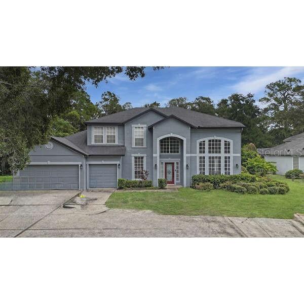 A Private Pond-Front Retreat in the Heart of Timacuan! This beautifully maintained home is tucked away on a quiet cul-de-sac with peaceful pond views and only one rear neighbor—separated by mature landscaping for ultimate privacy. Offering 3,543 square feet of thoughtfully designed living space, this home features an upgraded kitchen with granite countertops, stainless steel appliances, a coffee station, and a large walk-in pantry. The open floor plan includes formal dining, spacious living areas, and a breakfast nook overlooking the screened-in pool and covered gazebo—perfect for outdoor entertaining. Inside, you’ll find five bedrooms, including a private guest suite downstairs and additional bedrooms upstairs, along with a spacious upstairs bonus room ideal for a playroom, home theater, or office. Additional highlights include surround sound throughout and a spacious 3-car garage. Located in a golf-cart-friendly community near top-rated schools, shopping, dining, and major highways, this home offers comfort, convenience, and exceptional privacy in one of Lake Mary's most desirable neighborhoods. Call or text Listing Agent for scheduling a showing. Must have 24hour notice…