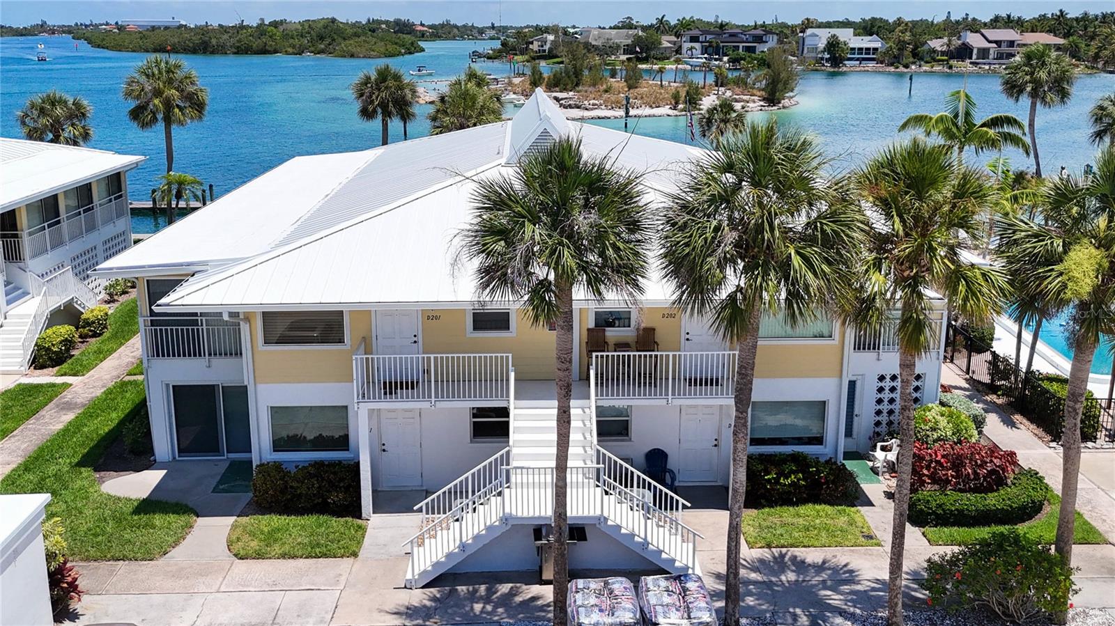Walk into your brand new condo! Everything has been updated and replaced so just enjoy! This 2 bedroom , 2 bath condominium has been completely renovated and is waiting for its new owner. It has a New AC , Water Heater, Flooring , Kitchen and Bathrooms . Walk across the street to the beach, Go fishing on the dock or jump in your boat and head out to the Gulf! Located on Venice Island , you are close to everything. Shopping, Restaurants, The Theater, The Library, Tennis Courts. It is all here. You may never want to leave...
