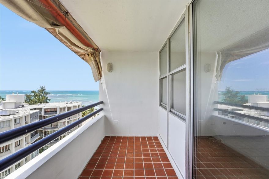 Live in one of Isla Verde’s most exclusive beachfront communities. This beautifully located residence offers approximately 1,103.25 sq. ft. (102.50 m²) of comfortable living space, featuring 2 bedrooms, 1 bathroom, a private balcony, and 1 covered parking space. Residents enjoy controlled access with 24-hour security, along with resort-style amenities including a swimming pool, gym, and direct access to Isla Verde Beach. The condominium also features 3 elevators, a water cistern, and a generator for common areas for added convenience. Ideally located in one of Isla Verde’s most sought-after tourist areas, directly across from Pine Grove Surfing Beach and just minutes from Luis Muñoz Marín International Airport, top hotels, restaurants, casinos, and entertainment venues. An excellent opportunity for beachfront living or investment in a prime San Juan location.