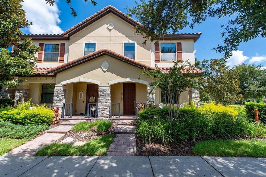 Stunning 3-Bedroom Townhome for Sale in Eagle Creek Golf Community! Discover this beautiful 3 bedroom, 2.5 bath townhome in the highly sought-after Eagle Creek Golf Community, just across from the vibrant Lake Nona-Medical City! Step into an inviting open-concept living area with a stunning center-island kitchen, perfect for entertaining. The second floor boasts a luxurious master suite with dual vanities and a spacious walk-in closet, along with two additional bedrooms, a bathroom, a versatile loft space, and a convenient upstairs laundry room. Enjoy the charm of a lovely front porch and the practicality of a two-car direct access garage. Nestled in the rapidly growing, gated, and guarded Eagle Creek Golf Community of Lake Nona, this home offers unparalleled convenience, just minutes from shopping and major highways. Don't miss this opportunity to own a piece of paradise in a prime location. Contact us today to schedule a viewing and make this dream home yours!