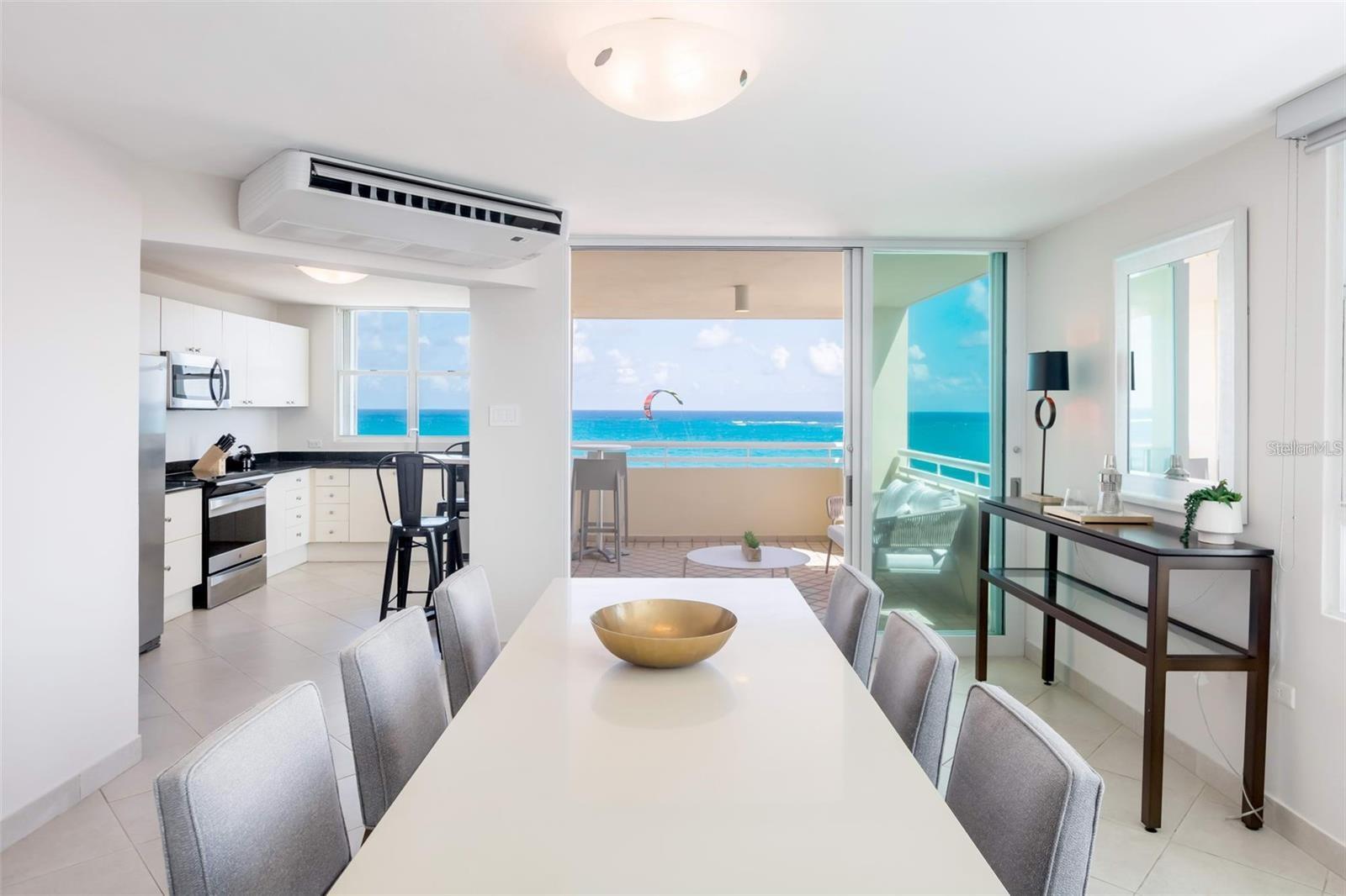 Carrion Court Playa Beachfront/Fully Furnished
This luxury condo offers direct beach access. The unit is a 3 bedrooms, 2 full bathrooms, a powder room, with two covered assigned parking spaces. Its highlight is the balcony terrace overlooking the Atlantic Ocean and its memorable views from the dining and living rooms, as well as the kitchen.
Enjoy stunning ocean and rain forest views in Carrion Court Playa condominium featuring great amenities and access to the best beach in San Juan.
The Best Spot in Condado Beach
Whether you enjoy relaxing by the shore or practicing water and beach sports, this Condado beach location is the ideal spot to enjoy: beach tennis, beach volleyball, cross training, wind or kite surfing, and more.
Carrion Court Playa Luxury Lifestyle
Carrion Court Playa has 24/7 security service, full backup power generator, water cistern, visitors’ parking spaces, gym, activity room, playground area, pool, and an open terrace. For your convenience, the apartment is fully furnished.
BUILDING INFORMATION
Built: 2001 Stories: 18 # Units: 45 # Elevators: 2 Amenities: Pool, Gym, Activity Room Services: 24/7 Security, Full Backup Generator, Water Cistern