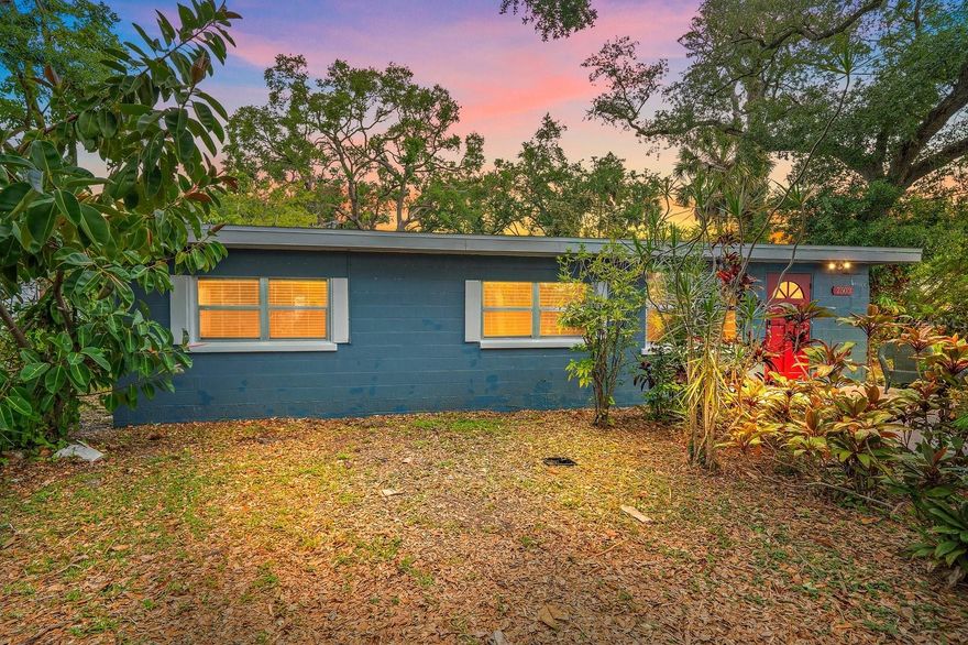Rare opportunity to own a private, tree-lined retreat on nearly half an acre in the heart of Manatee County, where space, flexibility, and location come together in a way that's hard to find at this price point. This charming 3-bedroom, 2-bathroom home sits on an expansive .48-acre lot and has been lovingly maintained with meaningful updates throughout, including a brand new roof (2025), fresh interior paint (2026), a new vinyl privacy fence (2026), updated bathrooms, exterior security features, recently serviced mechanical systems, and a full PVC plumbing repipe throughout the entire home and all the way to the street. Located in an X flood zone, no flood insurance is required, a significant cost saving that sets this property apart from much of the surrounding area. With a 7-night minimum rental allowance, the income potential here is real, whether you're looking for a short-term rental investment, a seasonal Florida escape, or a full-time residence with the freedom to generate revenue when you're not using it. The oversized lot leaves room to dream big, think pool, outdoor entertainment space, guest house, or accessory dwelling unit. Positioned directly adjacent to commercial use to the west and established residential to the east, this property sits in a transitional corridor that forward-thinking buyers and investors will recognize as having strong long-term potential, including the possibility of future commercial rezoning, subject to Manatee County review and approval. Minutes to I-75, US-41, world-class Gulf Coast beaches, top-rated dining, shopping, and everything the Sarasota-Bradenton corridor has to offer, all tucked away on a quiet, private parcel that feels like your own little sanctuary. Properties like this don't last.