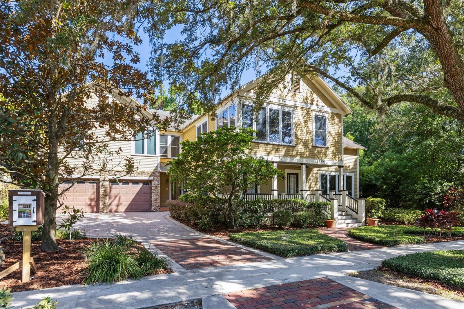 **DOWNTOWN ORLANDO DREAM HOME** **HISTORIC HOME -- CIRCA 1926** **SALTWATER POOL -- LARGE PRIVATE LOT** **NEARLY 3,400 SQFT OF FLEXIBLE LIVING SPACE** **HUGE 836 SQFT GARAGE (22x38)** **SOLID WOOD FLOORS** **INCREDIBLE WOOD TRIM DETAILS THROUGHOUT** **HVAC - 2020** **NEWER POOL EQUIPMENT** Circa 1926, this incredible home is for lovers of all things historic & beautiful…& all things Downtown Orlando! Starting with great curb appeal, simple yet eye-catching landscaping & a large welcoming front porch, this stunning home sits on a premium oversized lot offering peace & privacy. Close to EVERYTHING…yet away from it all. On a quiet tree-lined brick street enjoy a home that is walking distance to some of downtown’s best restaurants, bars, cafes & parks, Lake Eola (four blocks), Thornton Park & MORE. LOADED with character & charm...yet equipped with modern updates & upgrades. Original & preserved wood flooring, crown molding & baseboards, custom door & window moldings, brick fireplace, solid wood doors with antique glass knobs, tongue-and-groove ceilings, elegant wooden staircase...for those who appreciate historic homes, this is a truly awe-inspiring property! Fantastic & FLEXIBLE floor plan…nearly 3,400 square feet of interior living space with multiple special spaces where you can define the way YOU live. The first floor features a large & separate front room (currently used as a living room), dining room or entry space, two separate large utility spaces (currently used as a pantry & library…options for office, den, school room or your creative use!) and huge open kitchen & dining/living area with vaulted ceiling and views & access to the beautiful pool & backyard area. The second floor features a large & separate den/office area (could be 4th bedroom), a large open loft space, two secondary bedrooms and the HUGE primary suite complete with ensuite bathroom with soaking tub & walk-in shower & bidet, dual walk-in closets and private balcony overlooking the backyard. The secondary bedrooms also contain an incredible enclosed balcony room (office, Peloton, nursery, playroom, etc)…again, more flexible space for your use & enjoyment! Large interior laundry room on the second floor...washer & dryer stay! THIS YARD. THIS YARD. Live the Florida lifestyle outdoors in this amazing & private backyard oasis featuring a wonderful SALTWATER private pool, TONS of yard space, large covered patio area and additional paver patio space. Newer pool equipment…pool motor (March 2023), canister (2022) & salt machine (2021). The pool includes a maintenance-free pool sweep & full child safety fence. Hardieboard siding for a long lasting & maintenance-free exterior. Beautiful brick driveway & walkways…with plenty of parking space. HUGE 2-car attached garage (22x38) with tall ceilings & oversized with expanded area for workshop & storage…great length for boat or trailer if desired! Possible conversion to living space. Zoned R-2. NO HOA...live without rules & restrictions. WELCOME HOME!
<div style="padding:56.25% 0 0 0;position:relative;"><iframe src="https://player.vimeo.com/video/1022235480?title=0&byline=0&portrait=0&badge=0&autopause=0&player_id=0&app_id=58479" frameborder="0" allow="autoplay; fullscreen; picture-in-picture; clipboard-write" style="position:absolute;top:0;left:0;width:100%;height:100%;" title="1227 E Ridgewood St_UNBRANDEDv2"></iframe></div><script src="https://player.vimeo.com/api/player.js"></script>