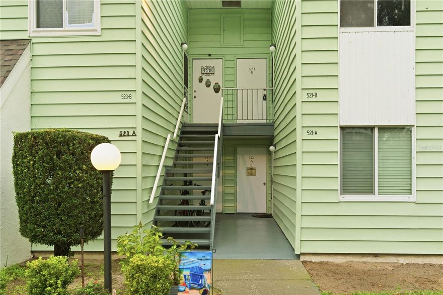 Beautiful unfurnished second-floor unit located in the highly sought-after Live Oak Condominium community, perfect for full-time or seasonal living. This well-maintained condo includes high-end appliances — washer, dryer, refrigerator, dishwasher, and microwave — all staying for your convenience. Live Oak is a quiet, well-kept neighborhood with well-lit parking areas, regularly pressure-washed buildings, and well-maintained roads and parking. Condo membership also includes access to the Silver Springs Community Center, featuring swimming pools, card rooms, billiards, a small library, hall rental space, a big-screen TV area, and more. HOA amenities cover trash service, exterior and common area maintenance, exterior pest control, and basic cable, offering easy, low-maintenance living in a peaceful community with fantastic amenities.