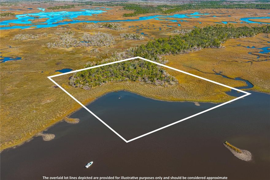 Own a slice of your very own private island off the west coast of Florida! Enjoy unlimited sunrises and sunsets from this naturally beautiful, 10-acre lot (4-acre upland) located south of the historic Suwannee River and north of Cedar Key. Clark Island presents an opportunity to complete privacy and tranquility. If birdwatching is a favorite pastime, there is an abundant wildlife in the area. Whether you seek a serene retreat, an angler's haven, or a place to immerse yourself in nature, this island has it all. Future land use and zoning is Forestry/Rural Residential.