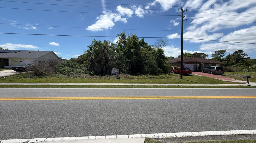 Vacant residential lot in the established Port Malabar Unit 18 subdivision of SE Palm Bay. 0.23 acres — approximately 80 x 125 ft — zoned RS-2 for single-family construction. City water available at the street, paved road access, and no HOA. FEMA Flood Zone X, meaning the property is outside the special flood hazard area.
Palm Bay is one of the fastest-growing cities in Florida, and Port Malabar is a well-connected, built-out neighborhood — not a remote rural parcel. Babcock Street is minutes away, with Publix, Walmart, Lowe's, and HealthFirst Palm Bay Hospital all close by. I-95 access via Malabar Road makes commuting easy. Melbourne Orlando International Airport is about 23 minutes away, and the beaches of Indialantic are roughly 27 minutes east.
Whether you're a builder, investor, or future homeowner ready to design your custom Florida home, this lot offers a solid opportunity in one of Brevard County's fastest-growing cities