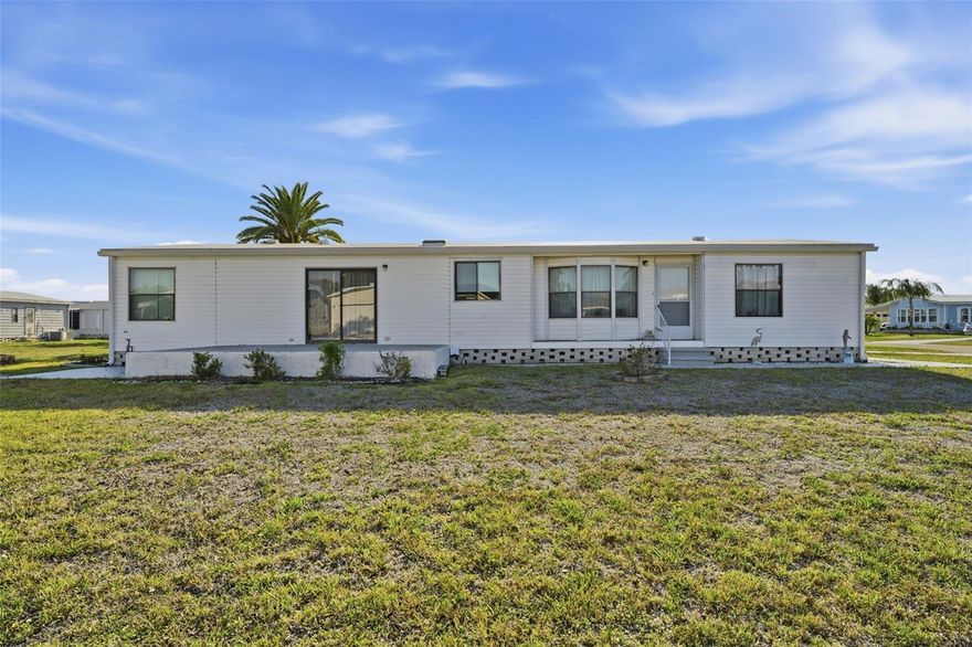 SPACIOUS AND BEAUTIFULLY MAINTAINED 3 BEDROOM, 2 BATH MOBILE HOME OFFERING 1792 SQUARE FEET UNDER AIR!! LEMON BAY ISLES IS A DESIRABLE 55 PLUS COMMUNITY PACKED WITH AMENITIES AND ACTIVITIES! ENJOY THE FLORIDA LIFESTYLE WHILE ENJOYING THE COMMUNITY POOL, TENNIS COURTS, SHUFFLEBOARD, AND A FULL CALENDAR OF PLANNED SOCIAL EVENTS. HOA FEES ARE 100.00 ANNUALLY  (YES THAT IS CORRECT ANNUALLY)  PLUS 600.00 ANNUALLY FOR BEING A MEMBER OF LAKESIDE CLUB            MAKING THIS AN EXTREMELY AFFORDABLE OPTION FOR SEASONAL OR YEAR ROUND LIVING. 
PRICED BELOW MARKET VALUE FOR A 3/2 HOME WITH NEARLY 1800 SQ FT, THIS PROPERTY ALSO FEATURES A NEWER ROOF IN 2022. BEING SOLD FURNISHED AND MOVE IN READY-JUST BRING YOUR SUITCASE AND START ENJOYING SUNNY FLORIDA LIVING. 
CONVENIENTLY LOCATED LESS THAN 30 MINUTES FROM ENGLEWOOD BEACH AND WORLD RENOWNED FISHING YET THE HOME IS NOT LOCATED IN A FLOOD ZONE. THE BEST OF BOTH WORLDS!!!