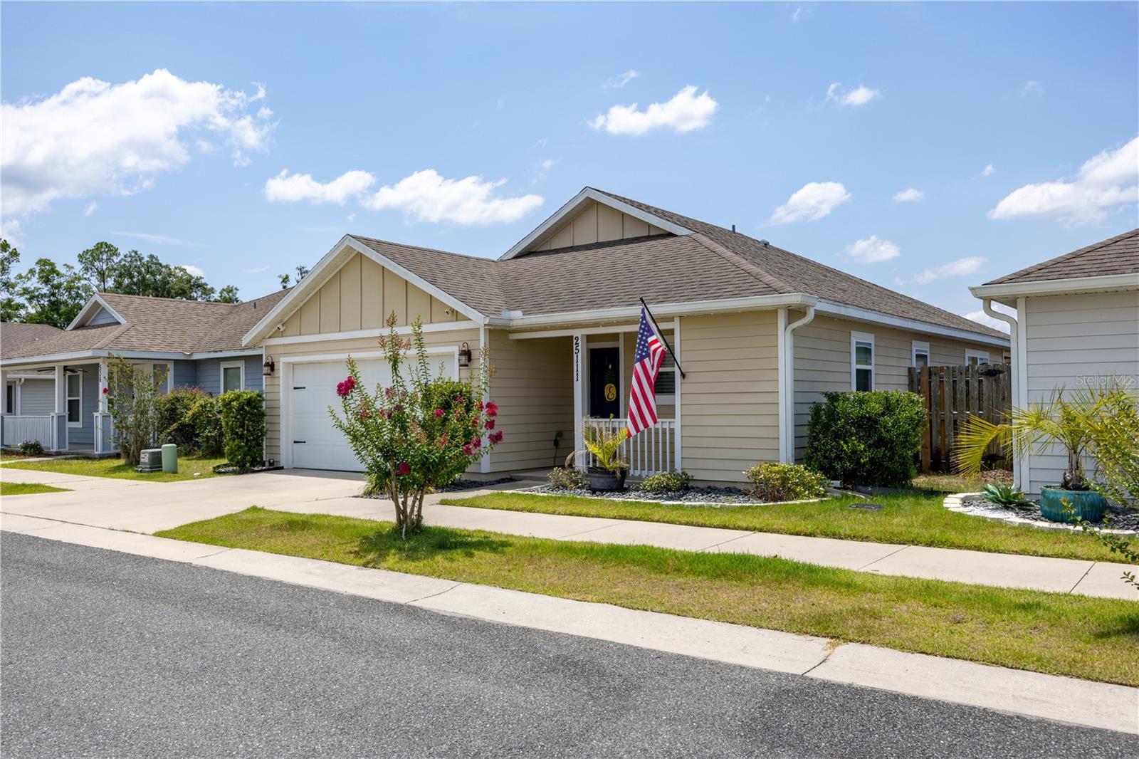 Charming Smart Home in the Heart of Newberry
Seller offering $5,000 towards buyers closing costs! This well-maintained 3-bedroom, 2-bathroom single-family home offers 1,458 square feet of comfortable living space in a quiet, sought-after neighborhood. Located just across the street from Oak View Middle School and within walking distance to Newberry Elementary, Newberry High School, and downtown Newberry, this home is perfectly positioned for convenience and community. You’re also just minutes from the brand-new Publix and local favorites like Two Sisters Coffee and Stone House Neighborhood Grill.
Featuring a spacious open floorplan, this smart home is thoughtfully updated for modern living. The large kitchen boasts stainless steel appliances, a breakfast bar, and plenty of room to cook and entertain. The split floorplan offers privacy, with a generously sized primary suite that includes an en suite bathroom. All bedrooms are comfortably sized, and the oversized laundry room includes a washer and dryer.
Additional upgrades include a 2021 Smart AC system, smart locks, and Govee permanent outdoor lighting. The security system and cameras (installed in 2023) will remain with the home for added peace of mind. The water heater was replaced in 2024, the roof was installed in 2016, and the interior was freshly painted in 2022.
Enjoy outdoor living in the fully fenced backyard featuring a patio awning for shade, a storage shed, and a peaceful setting ideal for relaxing or entertaining.
Don’t miss this opportunity to own a beautifully updated, move-in-ready home in a fantastic Newberry location. Schedule your private showing today!