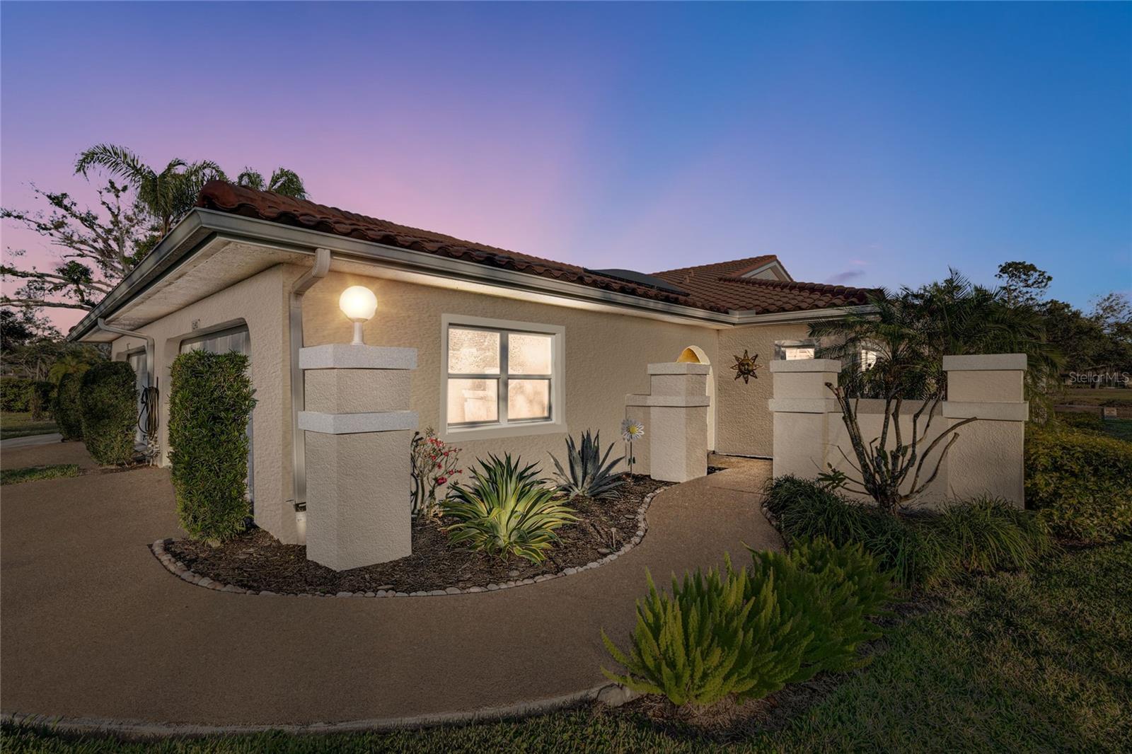 Here’s your second chance! This home has already been through inspections, and the previous buyers backed out for personal reasons. Their loss could be your gain, don’t let this opportunity slip away! Welcome to The Lake Villa, a beautifully updated 3-bedroom, 2-bath villa located at 7340 Golf Pointe Circle in the highly desirable Golf Pointe at Palm-Aire subdivision. With 1,561 square feet of living space, this home offers modern updates including high impact windows, timeless charm, and tranquil natural surroundings.
Inside, a spacious living area flows seamlessly into the screened-in lanai, an ideal spot to enjoy peaceful mornings or relaxing evenings. The kitchen features essential appliances, including a refrigerator that’s just three years old. The primary suite is a private retreat with an en-suite bathroom, while two additional bedrooms provide comfort and space for guests. Elegant touches like Hunter Douglas blinds and plantation shutters enhance the home’s style and functionality. A dedicated laundry area with a washer and dryer (both three years old) adds convenience without disrupting the flow of the living space.
Meticulously maintained with over $40k in improvements, this villa is move-in ready. A brand-new HVAC system was installed in 2024, along with a Culligan water treatment system and reverse osmosis system to ensure pristine water quality. With no history of flooding, this home is built to last.
The screened-in lanai, updated with ceiling fans, provides the perfect space to enjoy Florida’s warm climate year-round. Beyond the lanai lies a backyard that feels like your own private wildlife sanctuary, frequented by grey herons, ibis, ducks, woodpeckers, bald eagles, anhingas, and even turtles nesting nearby. Located on a quiet cul-de-sac in a friendly neighborhood, The Lake Villa offers both serenity and community charm.
As a resident of Golf Pointe, you’ll have access to two heated pools and expansive recreation areas. For an additional fee, you can join the Palm-Aire Country Club, featuring two championship golf courses: The Champions Course and The Lakes Course, designed by Dick Wilson and Joe Lee. Updated in 2021 by Michael Benkusky, The Champions Course offers classic design elements paired with stunning vistas, while The Lakes Course provides scenic views of pristine lakes and lush fairways. These courses deliver an exceptional golfing experience for players of all skill levels. Membership is not included in HOA fees but is available at an affordable rate for those seeking access to these premier amenities.
Conveniently located near the bustling University Parkway corridor and just a short drive from Sarasota’s renowned Gulf beaches, this villa combines luxury living with natural beauty and convenience. Whether you’re entertaining friends or savoring peaceful moments at home, The Lake Villa is the perfect retreat. Don’t miss your chance to experience this exceptional property firsthand!