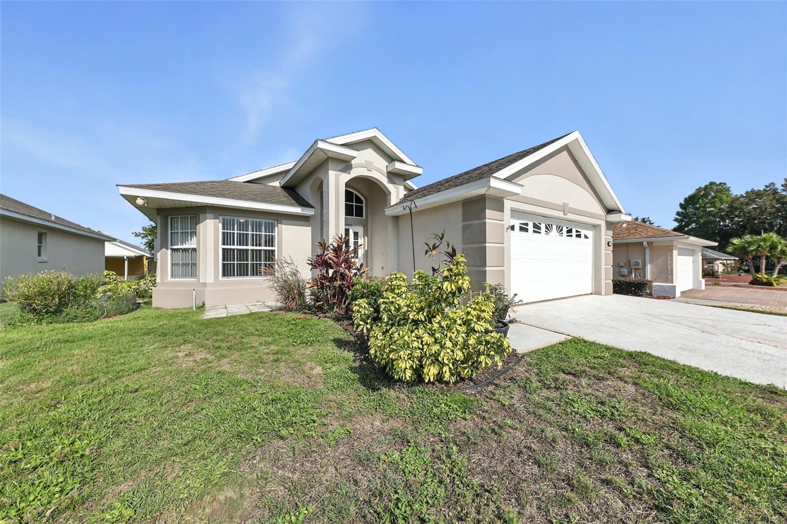 Thinking of Making the Move to Florida? Now’s the Time!
All you need is a toothbrush and a key to start enjoying the Florida lifestyle in this beautifully furnished and meticulously maintained 2-bedroom, 2-bath home with over 1,370 sq. ft. of living space—plus a spacious 32' x 12' lanai for relaxing or entertaining.
The generously sized primary suite features an en-suite bath with both a garden tub and a step-in shower for added luxury and comfort.
Located in the vibrant 55+ golf community of Polo Park, this home offers low HOA fees, NO CDDs, and an array of top-tier amenities:
Two swimming pools (both heated one heated and cooled) ,Large clubhouse with gym, Reading room, Pool tables, Tennis & pickleball courts, Shuffleboard, Pro shop, Public golf course (golf carts welcome!), Enjoy easy access to Hwy 27 and Hwy 192—putting you just minutes from Disney, area theme parks, shopping, dining, and everything Central Florida has to offer., Whether you're ready to retire, snowbird, or simply live life under the sun, this is Florida living at its best. Welcome home!