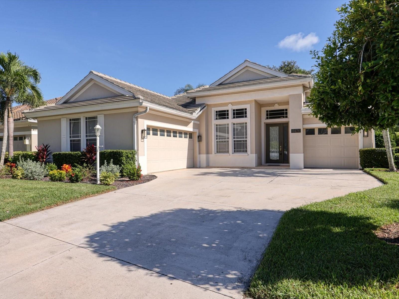 Turnkey Furnished Annual Rental Available Now. Step into this stunning 3-bedroom, 2-bath + den pool home in the highly sought-after gated Lakewood Ranch Country Club community of Edgewater Village. This home is move-in ready—just turn the key and start enjoying resort-style living every day! Inside, the open floor plan welcomes you with a spacious dining area and a chef’s kitchen designed to impress. The oversized island with built-in storage and seating is perfect for gathering, while the double ovens, six-burner gas range with griddle, and pot filler make cooking a delight. The primary suite is a private retreat with tray ceilings, two walk-in closets, and plenty of room to unwind. Need extra space? The bonus room with built-in bookcases is ideal for a home office, library, or creative space. The family room’s LED fireplace even hides a clever pull-out mantel for extra storage. Step outside to your private pool oasis, perfect for entertaining or simply soaking up the sunshine. But the lifestyle doesn’t stop at your doorstep—Lake Uihlein and its 160 acres of water fun (kayaking, paddle boarding, boating) are yours to enjoy. Take a short stroll or bike ride to Lakewood Ranch Main Street, filled with shops, restaurants, and events. Plus, you’re just minutes from world-class beaches, University Town Center Mall, top-rated hospitals, parks, and more. Location, luxury, and lifestyle—this home has it all!