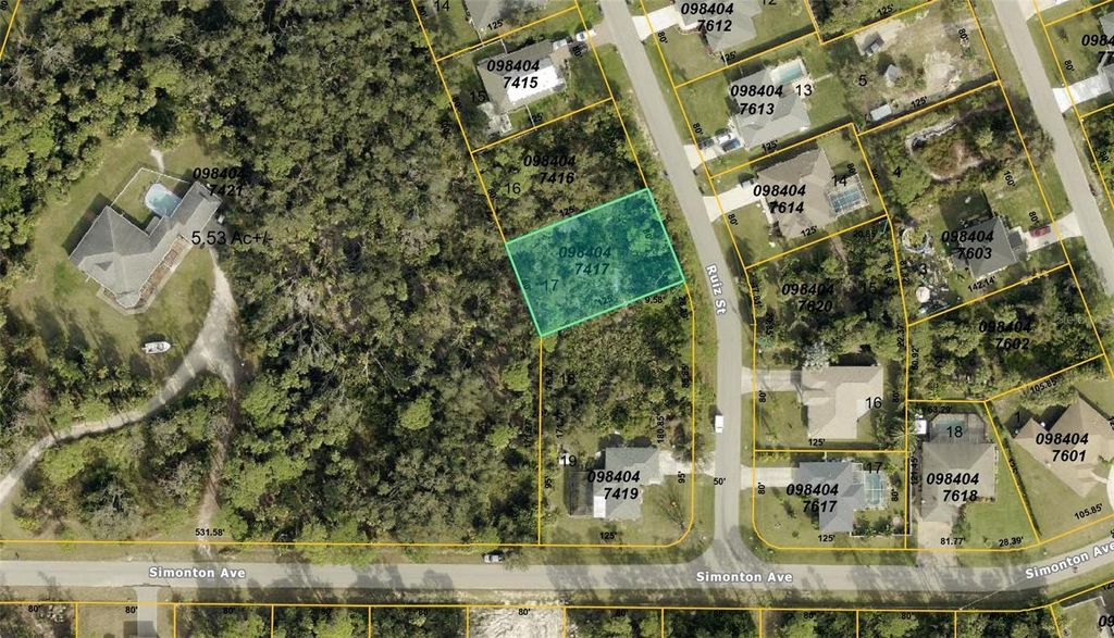 Photo of Lot 17 Ruiz Street, North Port, FL 34286 (MLS # C7506881)