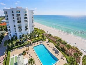 AVAILABLE OFF SEASON RENTAL JULY 1, 2025 THROUGH NOVEMBER 30, 2025 AT $5000 A MONTH AND SEASONAL JANUARY 2026 THROUGH APRIL 30, 2026 through MAY 30, 2026 Located the furthest South Behind The Gates of Longboat Key Club. Privateer North Complex located o Gulf of Mexico. Only a few steps to the beach. This 2 bedroom 2 bath residence has everything you need. Beautiful full Bay from this 8th floor residence. Views from all windows and from the outdoor patio a great view of of the Gulf. Split bedroom plan for privacy. Master bedroom with a king size bed, walk in closet and the all tile bathroom has a convenient walk in shower. 2nd bedroom has a queen comfortable pull out sofa and built in desk area and bathroom tub and shower combination. Large open living area completely tiled with dining table and enjoy all the best of the galley kitchen for easy entertaining. The amenities will complete your time in Paradise in Florida. New clubhouse room with full kitchen. Enormous heated swimming pool and spa, fitness center, sauna, tennis courts, bike storage, pickle ball and have dinner on the beach with outdoor grill area. Restaurants are everywhere along with only minutes to Famous ST. Armand's Circle for great shopping and more of top notch Restaurants. . Walk the 9 mile Beach or ride your bike on Special Longboat Key. Includes internet, electric and cable and more. Turn key furnished. Just pack your bags. Won't last long.