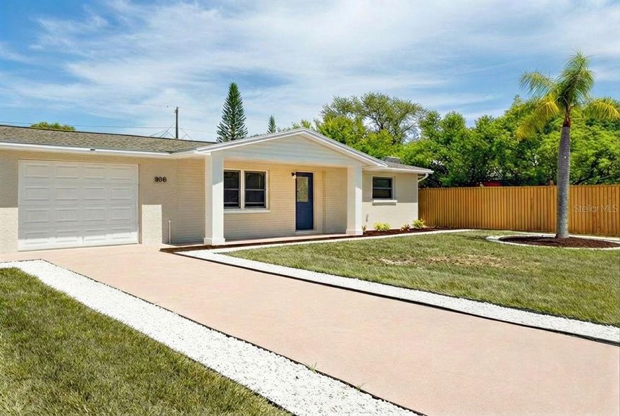 Welcome to this fully renovated 3-bedroom home in the heart of Holiday — where everything has already been done for you. Step inside and you’ll immediately notice the difference: brand-new flooring throughout, fresh interior and exterior paint, and a bright, open feel that today’s buyers are looking for. The kitchen is a true standout, featuring granite countertops, stainless steel appliances, and clean, modern finishes that elevate the entire home. Major upgrades mean no projects, no surprises, and no extra expenses after closing — just move in and enjoy. Out back, a fully fenced yard offers the perfect private space for pets, entertaining, or relaxing evenings. The one-car garage with automatic opener adds everyday convenience and extra storage. Located in an established neighborhood with NO HOA, you’re just minutes from Tarpon Springs, US-19 shopping and dining, and a short drive to the Gulf beaches. * Homes in this condition at this price point are getting harder to find — especially fully renovated and move-in ready. * If you’ve been waiting for a clean, updated home without the renovation headache, this is the one. Request your showing today before it’s gone.