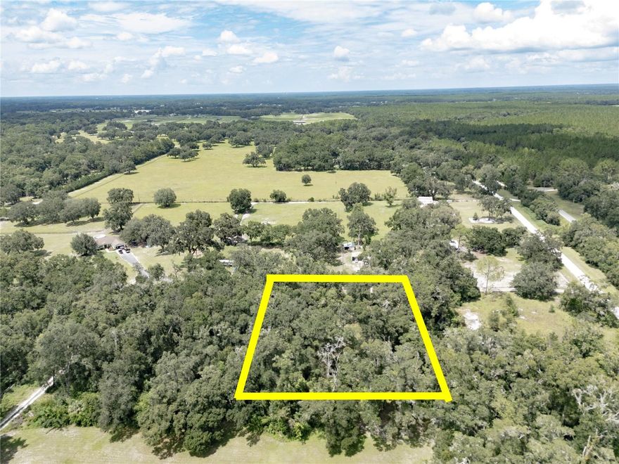 This one-acre wooded lot offers the perfect blend of privacy and convenience. Located in a quiet, natural setting in Morriston Fl, it’s just 8 miles from Williston, 18 miles from Ocala, and 24 miles from Gainesville. Whether you’re looking to build a home, create a private getaway, or invest in land, this property is full of potential. Surrounded by nature and farmland yet close to shopping, dining, and schools, it’s a rare find in a growing area.
Don’t miss this opportunity to own a peaceful piece of Florida.