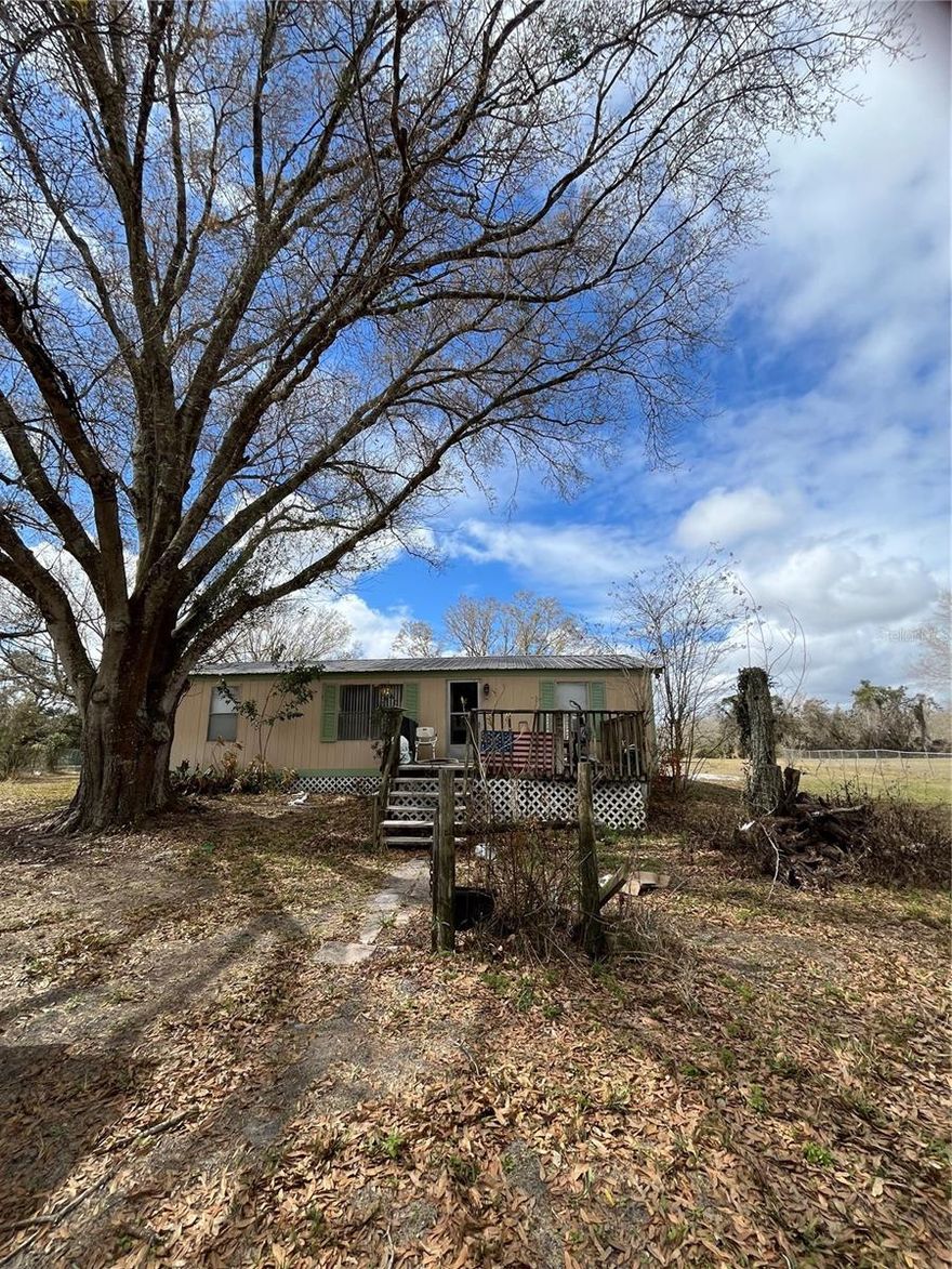 Investor special, needs improvement. CASH ONLY, sold AS IS. Priced $20,000 below recent appraisal. Great area of nice homes out in the country with no HOA restrictions. Bring your boats, RV, or trailer to park on this one acre lot. It is totally fenced and the entire lot behind this home is a preserve area so no one is backing up behind the home. The home comes with some partial furniture but will be otherwise cleared out prior to selling. There are currently 2 sheds in the backyard that do not convey with the property, seller is in the process of having them moved. All yard debris will be removed prior to sell. The submersible 1.5 HP well pump is approximately 6 months old. The well is 400 actual feet deep. The 30 gallon hot water heater was new approximately 6 months ago. There is underground irrigation throughout the entire yard.