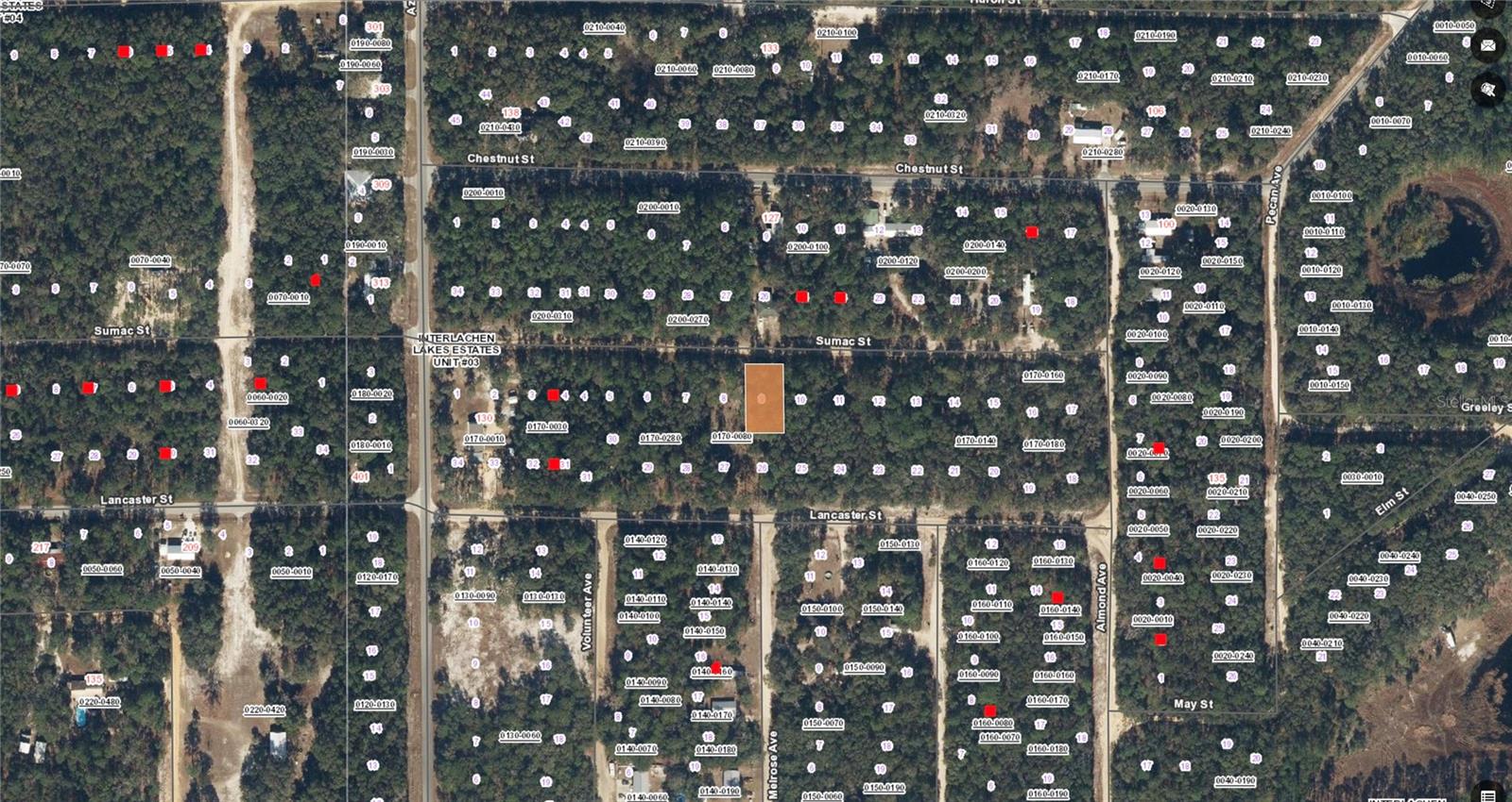 INTERLACHEN LAKES ESTATES - Land