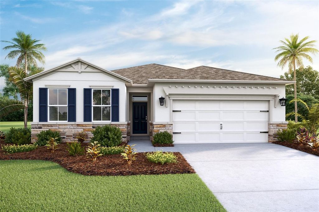 Photo of 7703 Wheat Stone Drive, Zephyrhills, FL 33540 (MLS # TB8435009)